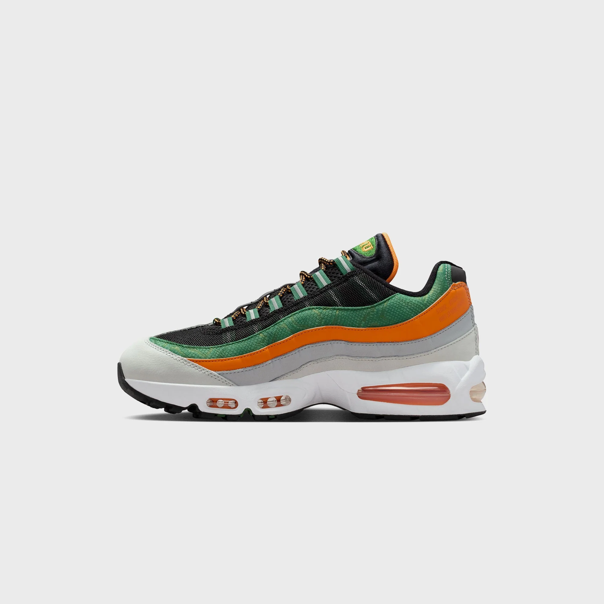 Nike Air Max 95 Yardrunners FAMU - Black / Orange Horizon / Fortress Green /White - Image 5
