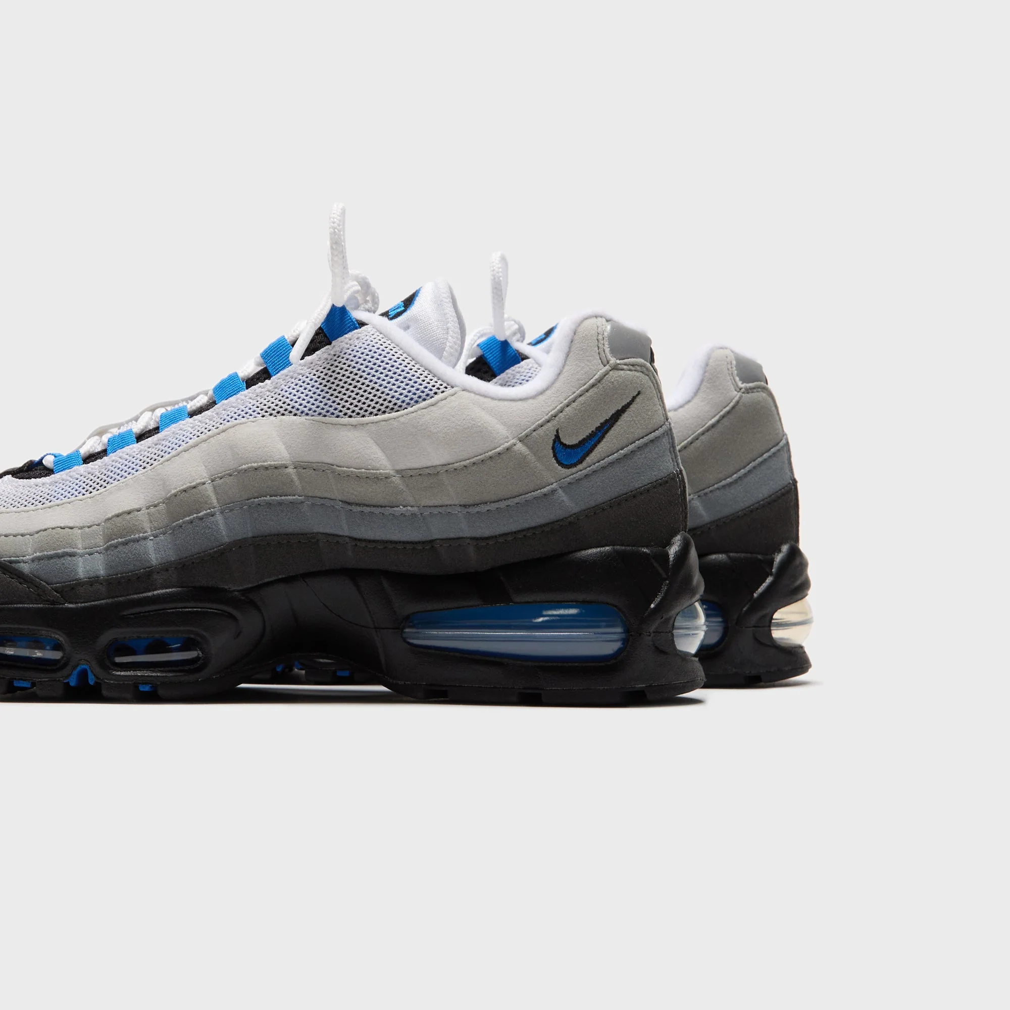 Nike Air Max 95 OG - White / Blue Spark / Neutral Grey / Medium Grey - Image 3