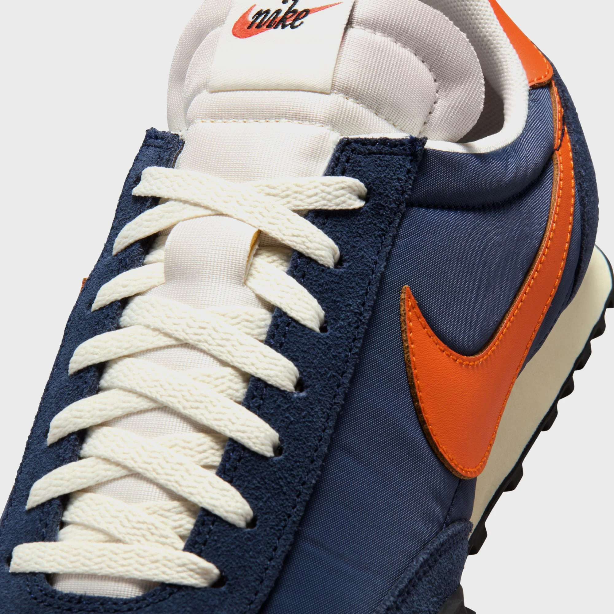 Nike Waffle Racer - Midnight Navy / Safety Orange / Sail - Image 7