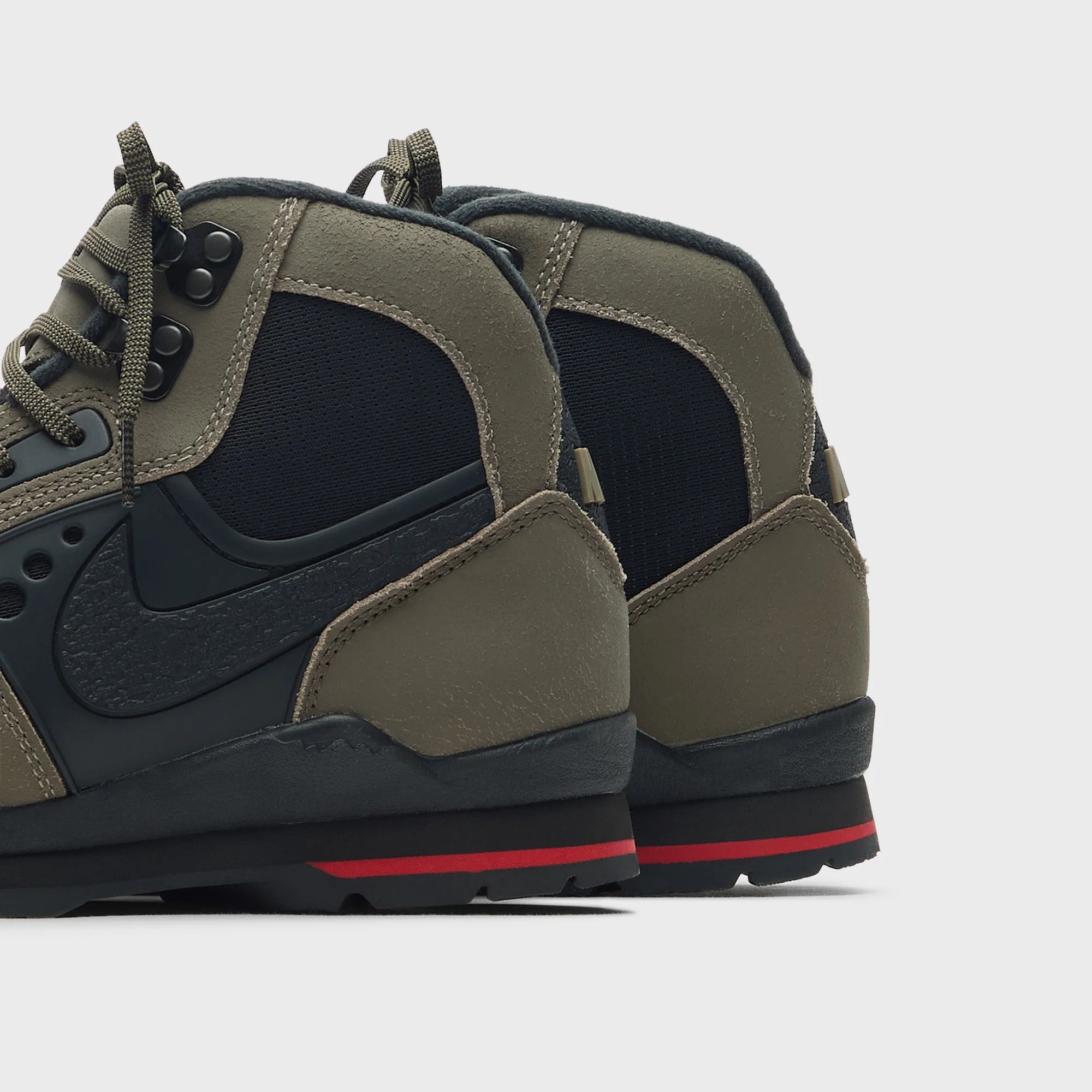 Nike Baltoro QS - Olive Khaki / Black / University Red - Image 3