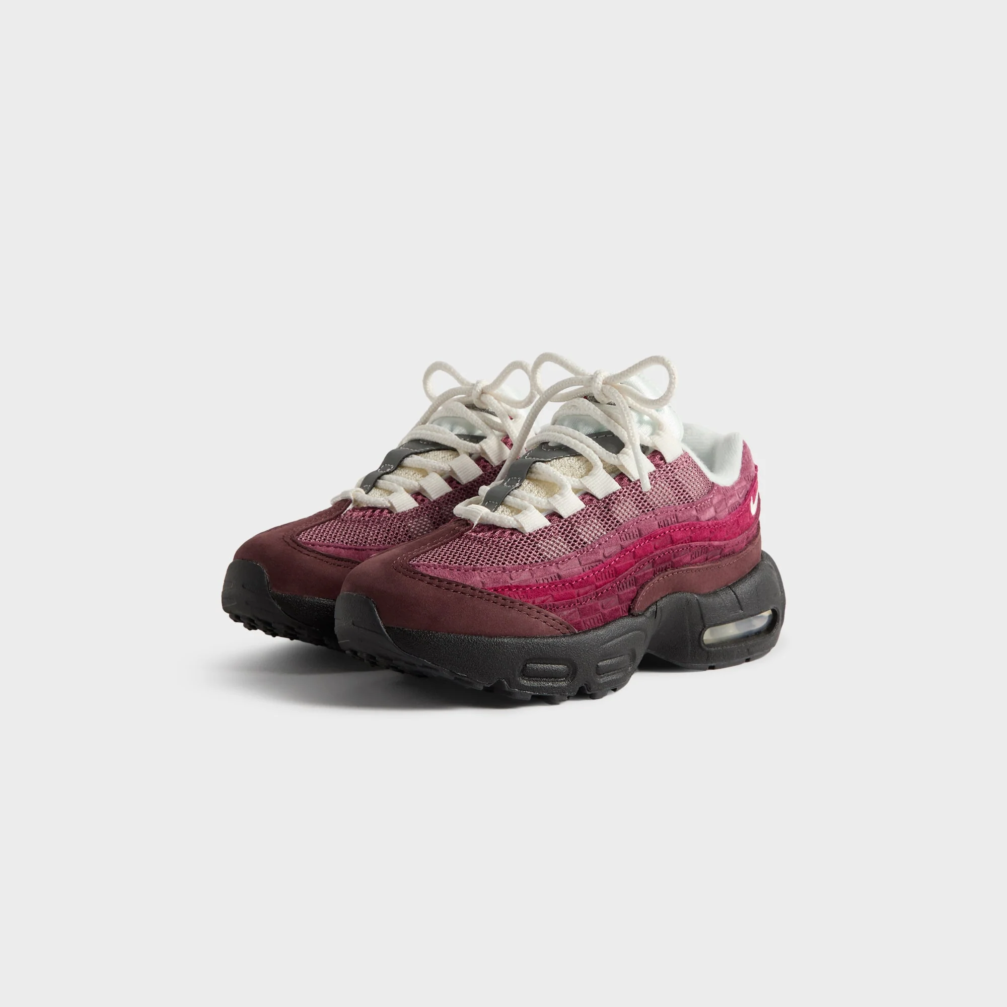 Kith for Nike PS Air Max 95 - EL Dorado / Sail / Dark Beetroot / Rush Maroon - Image 2