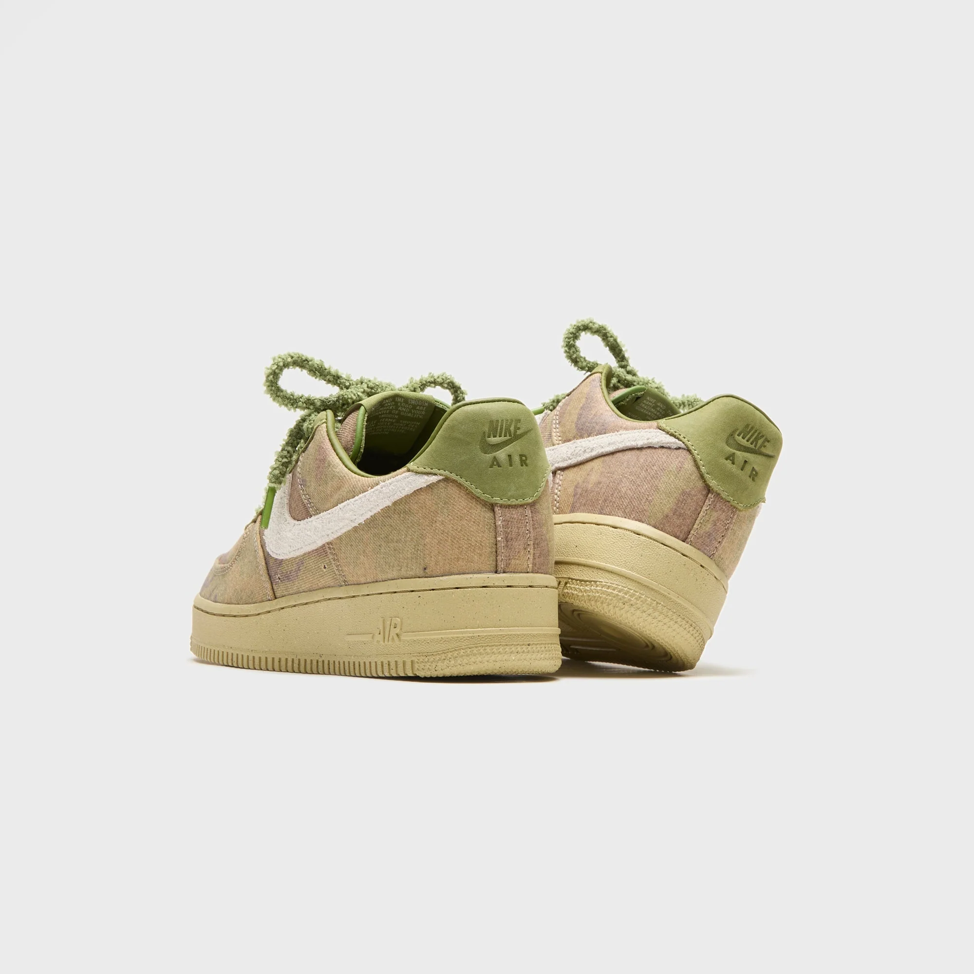 Nike Air Force 1 Low - Asparagus / Wheat Grass / Aluminum / Phantom / Black - Image 3