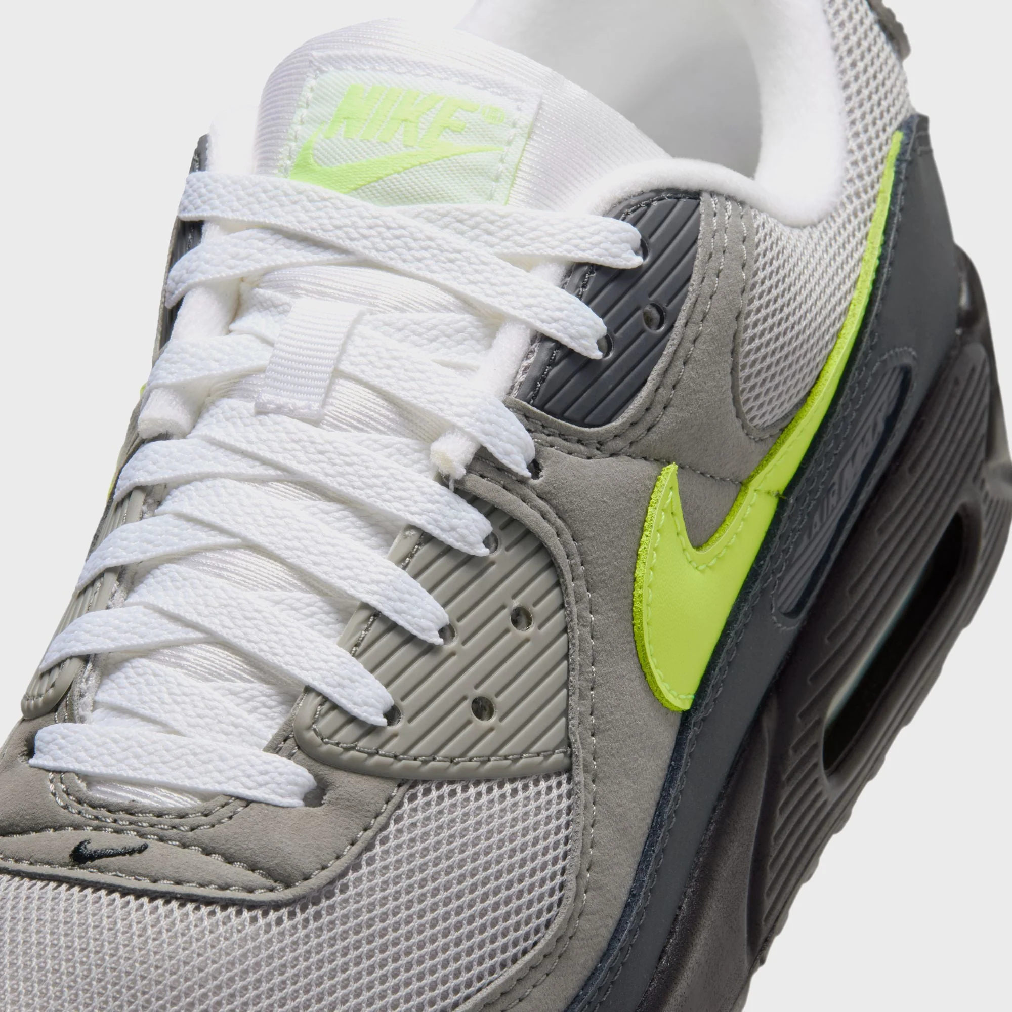 Nike Air Max 90 - Black / Anthracite / Light Charcoal / Neon Yellow - Image 7