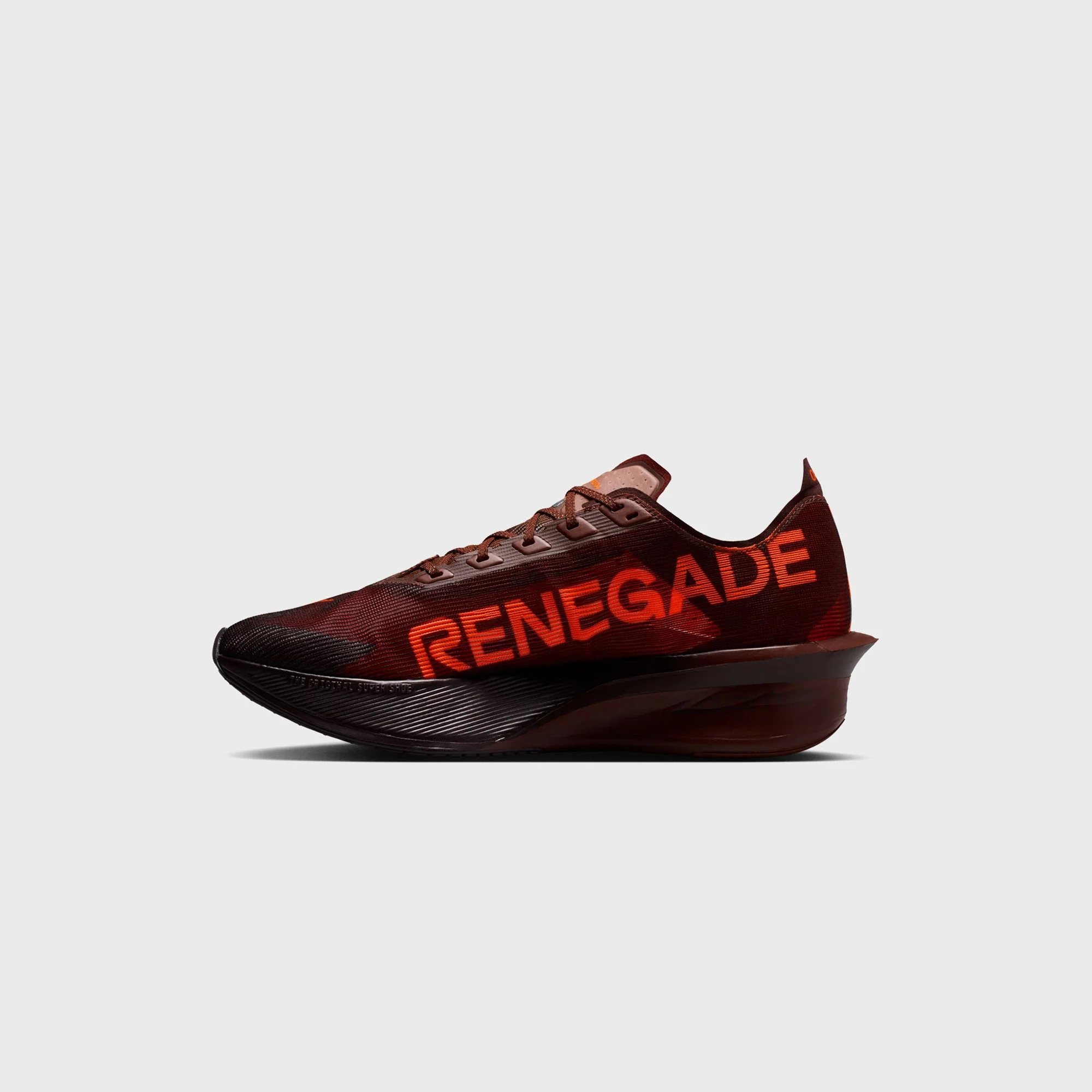 Nike x Renegade Running ZoomX Vaporfly Next 4 - Brown Basalt / Hyper Crimson - Image 3