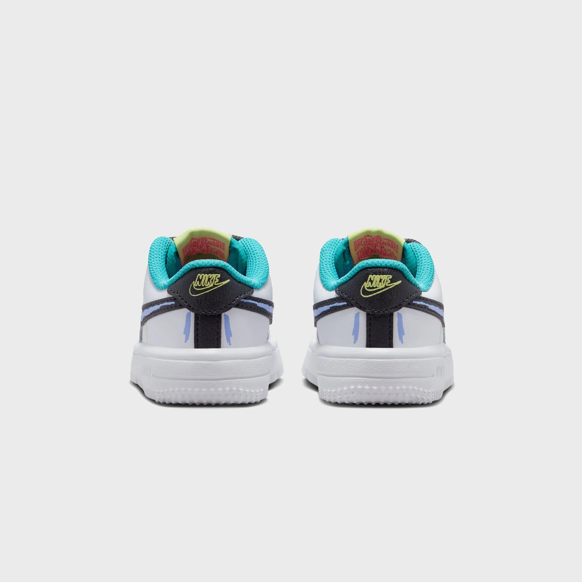 Nike TD Force 1 Low - White / Hyper Pink / Dusty Cactus / Anthracite - Image 5