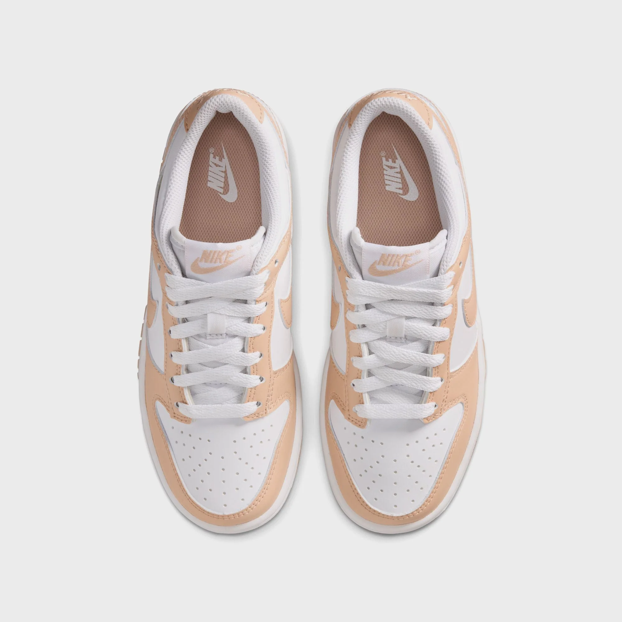 Nike GS Dunk Low - White / Shimmer - Image 4