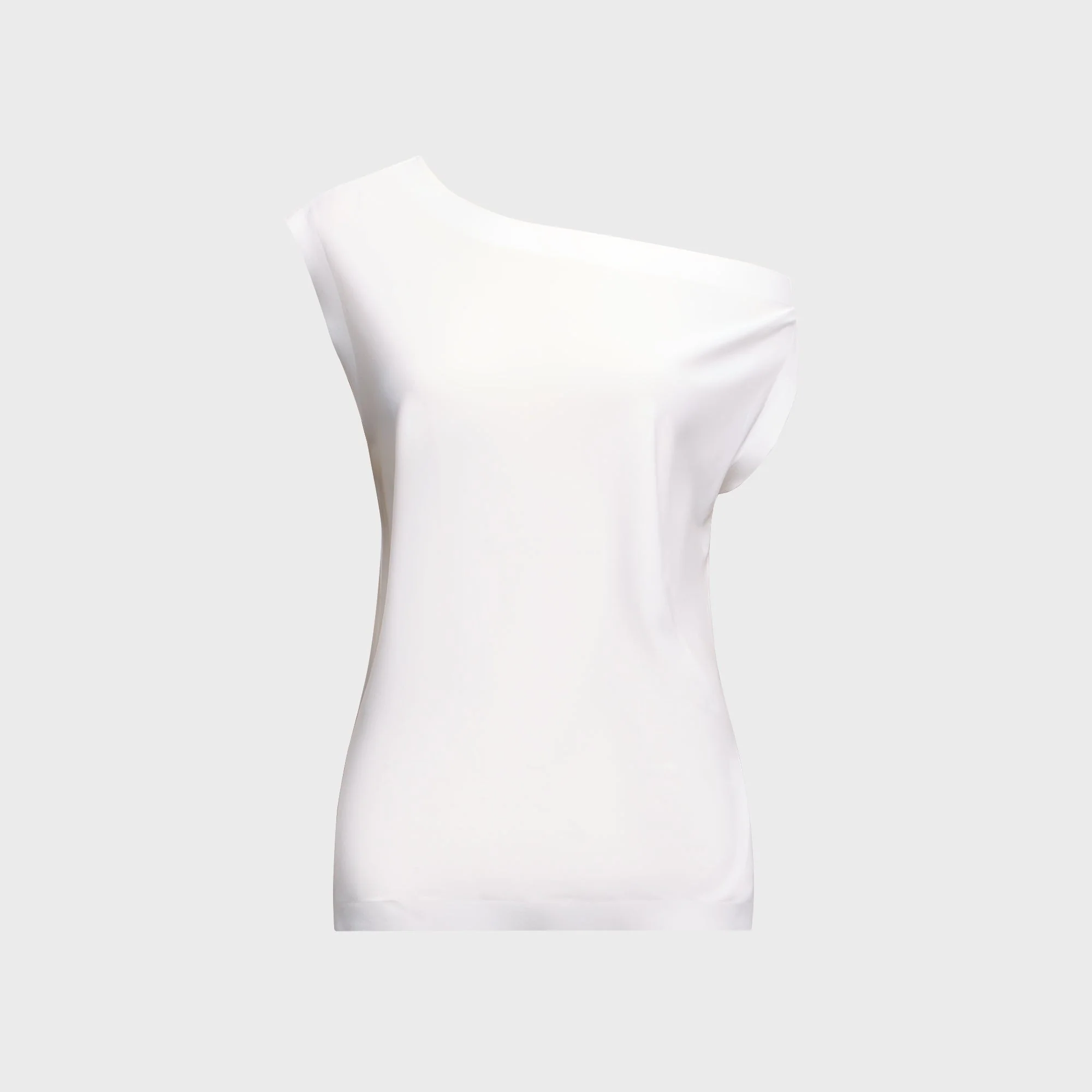 Norma Kamali Drop Shoulder Top - Snow White
