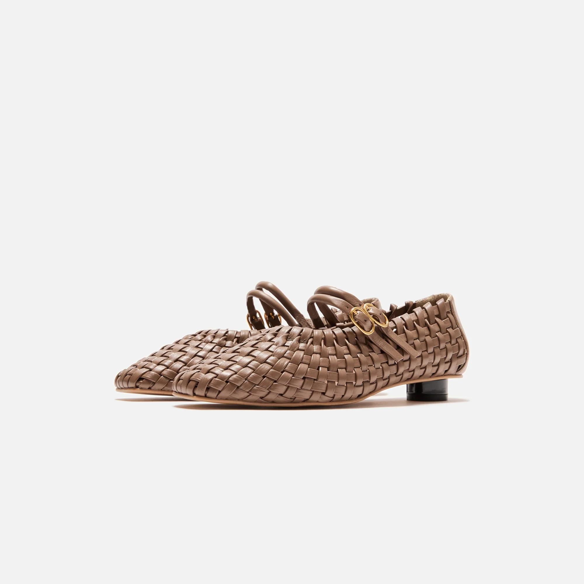 Nora Lozza Cruziana Ballerina - Brown - Image 2