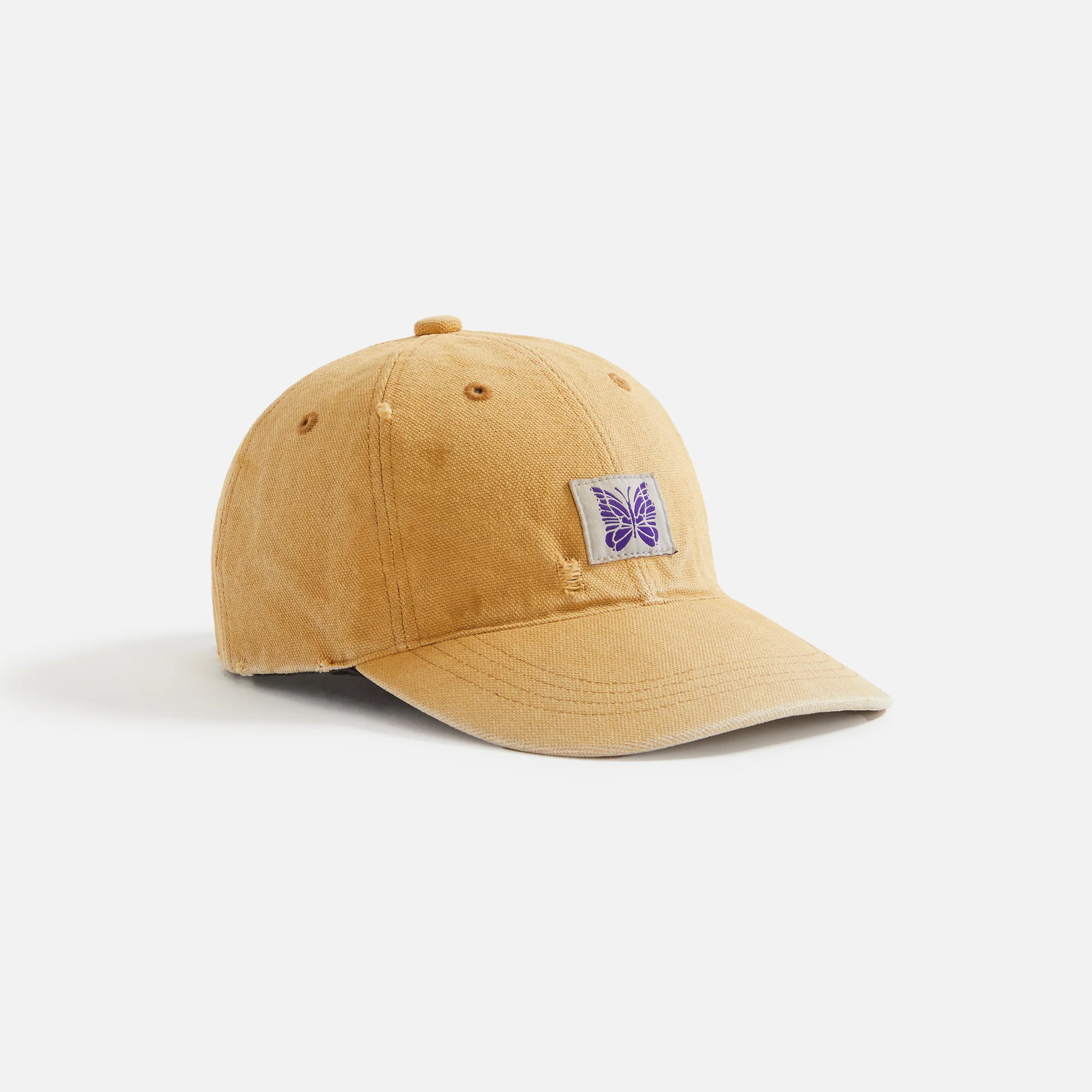 Needles Workers Cap 16oz Cotton Canvas - Brown - Image 3