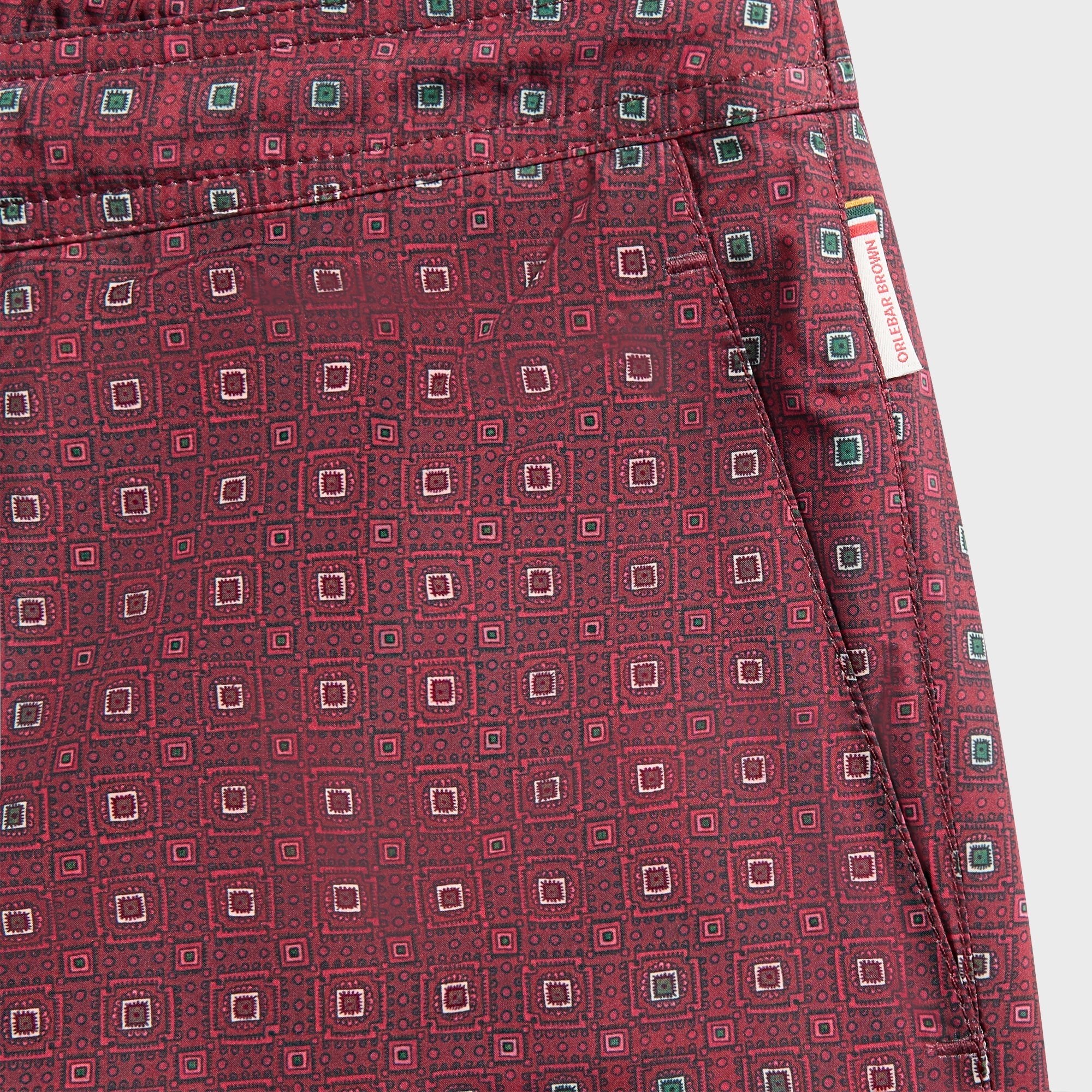 Orlebar Brown Bulldog Drawcord Solstice Short - Damson - Image 3