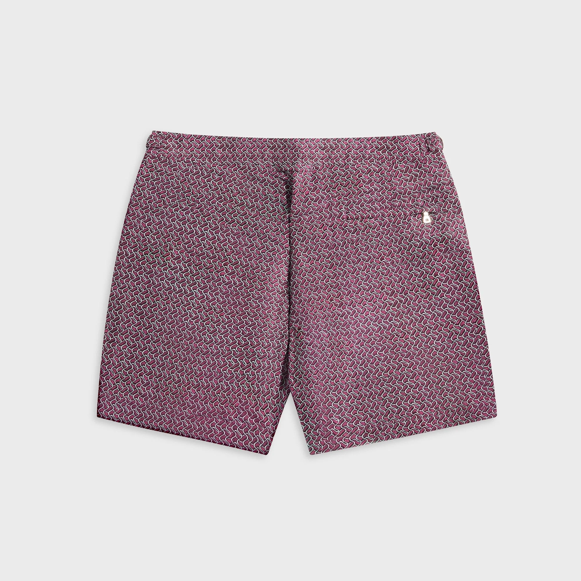 Orlebar Brown Bulldog Riptid Swim Short - Damson - Image 2