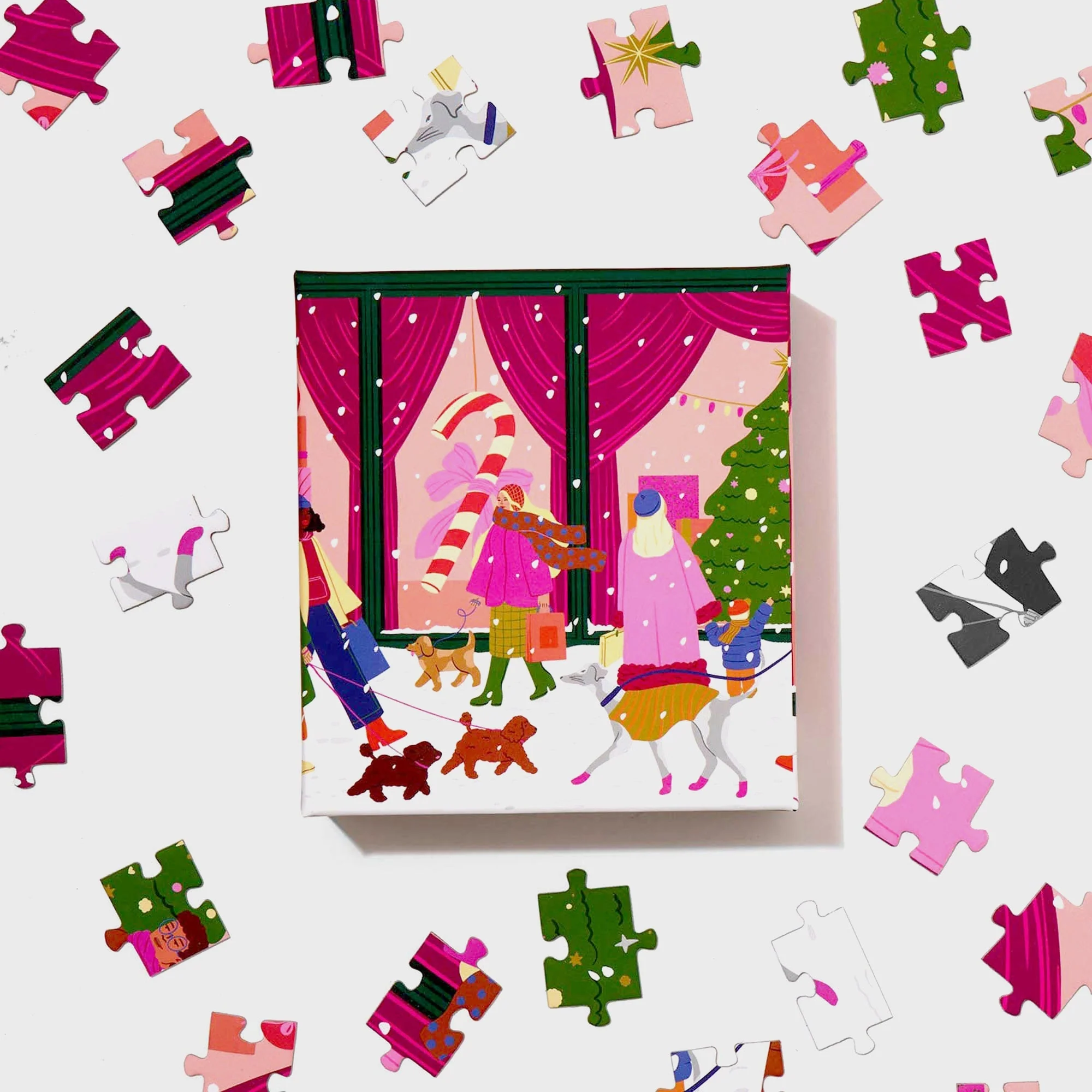 Ordinary Habit 100 Piece Puzzle - Frosty Fun - Image 3