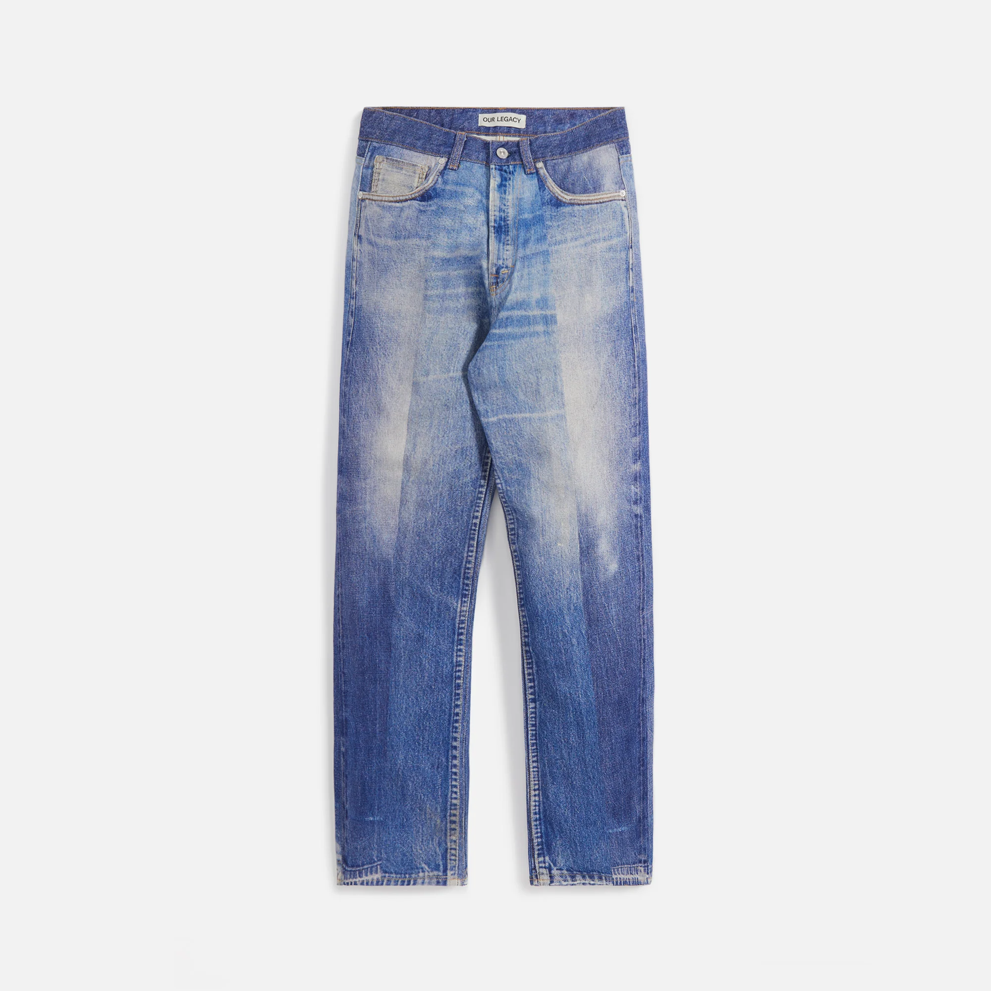 Our Legacy Third Cut Digital Dual Denim - Blue