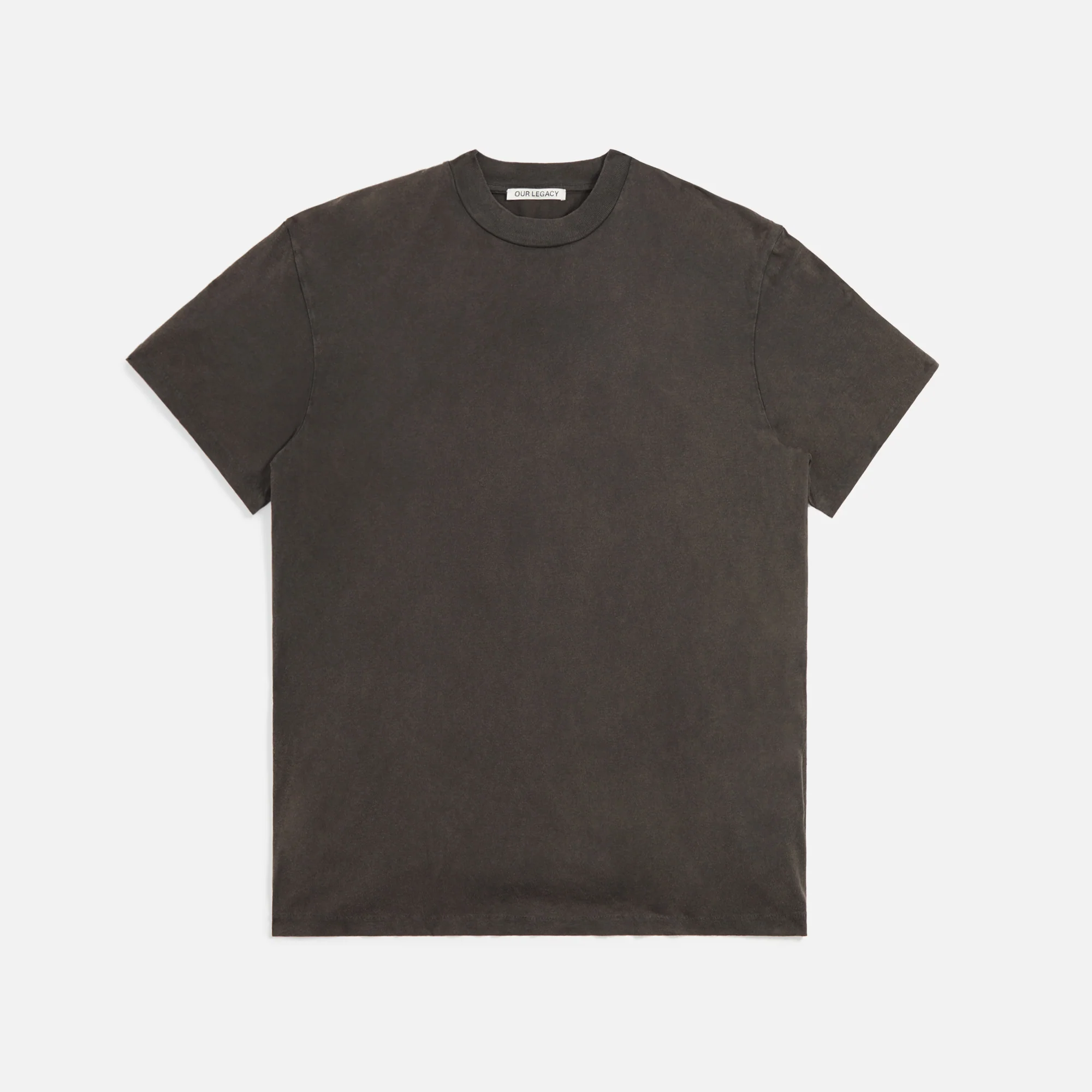 Our Legacy Box Tee Sulphur Army Jersey - Green