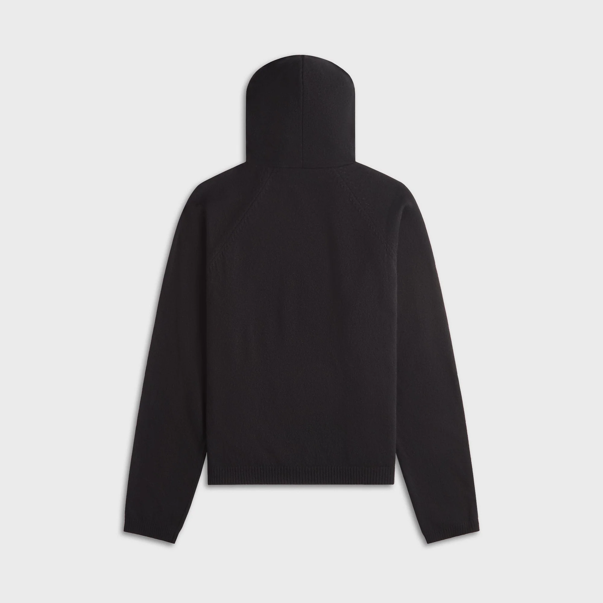 Our Legacy Knitted Hoodie - Black Cherub Wool - Image 2