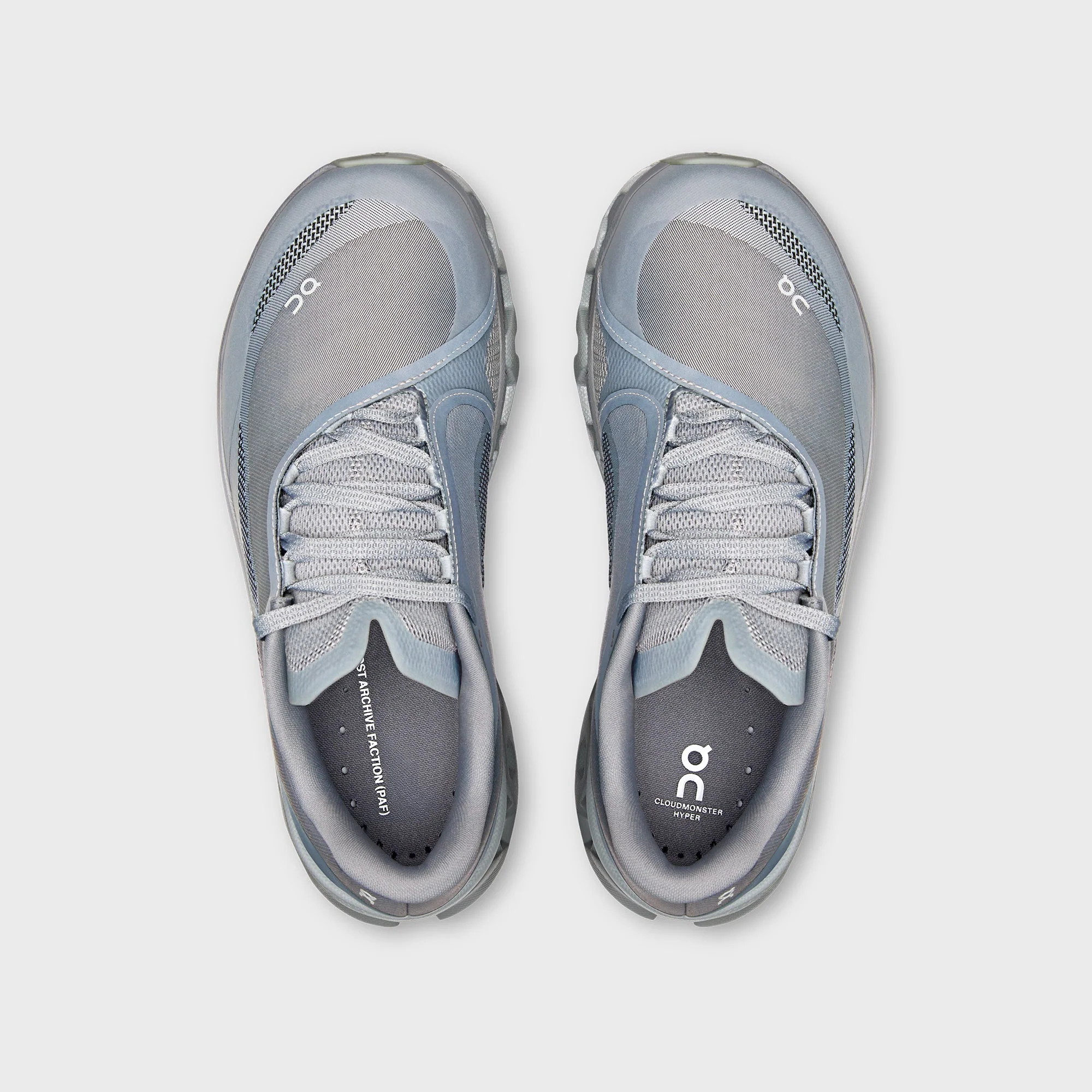 On Running x Post Archive Faction WMNS Cloudmonster Hyper PAF - Phantom / Apollo - Image 4