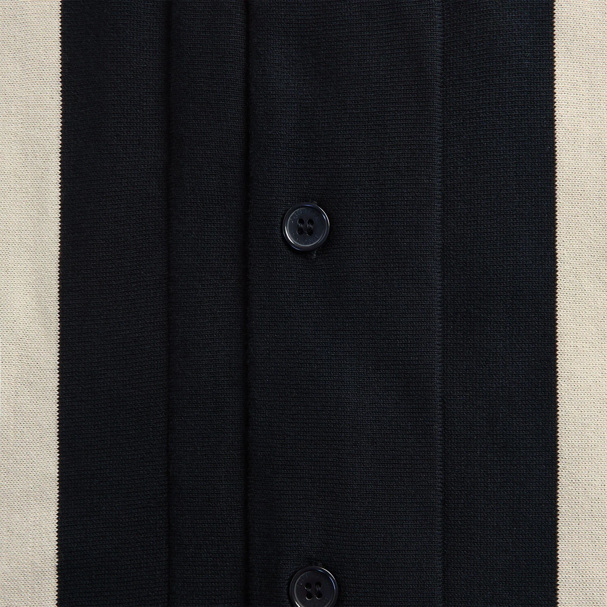 Orlebar Brown Tiernan Border Stripe Shirt - Night Iris / White Sand - Image 3