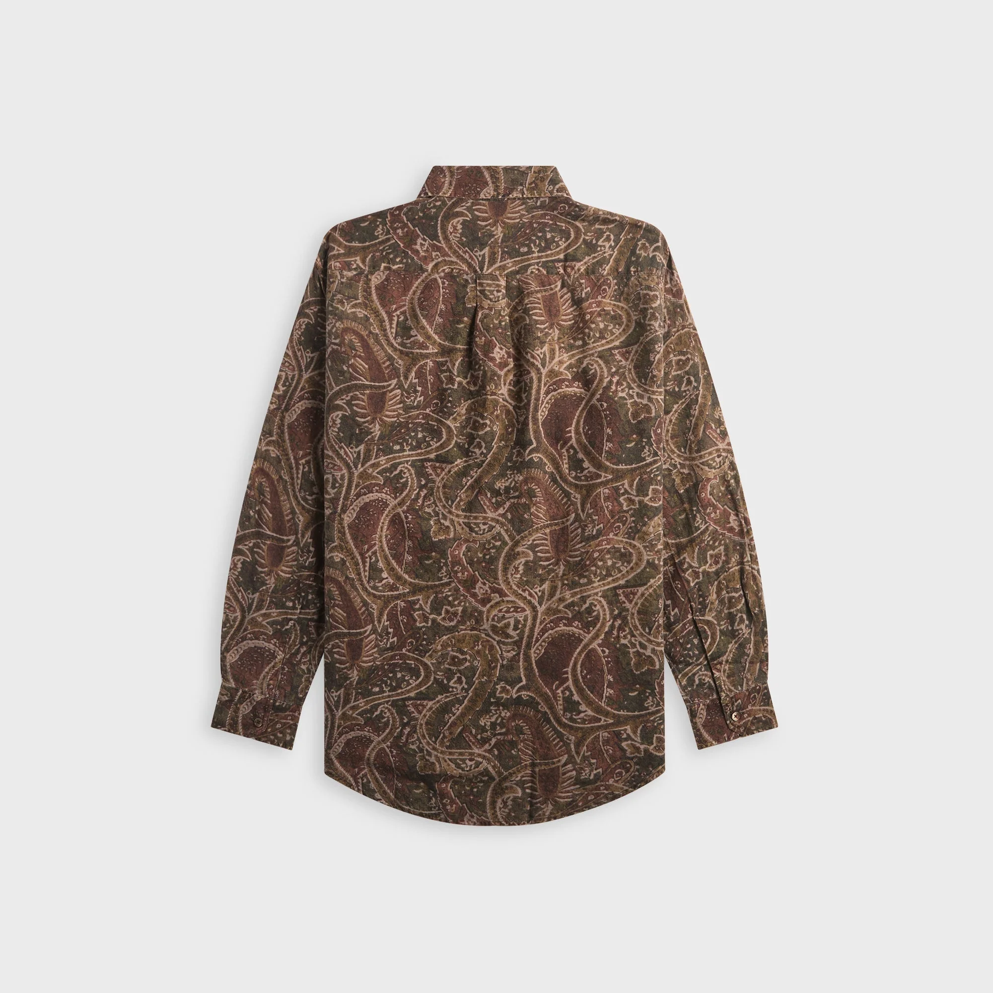 Our Legacy Vast Shirt - Overdyed Snake Paisley Print - Image 2