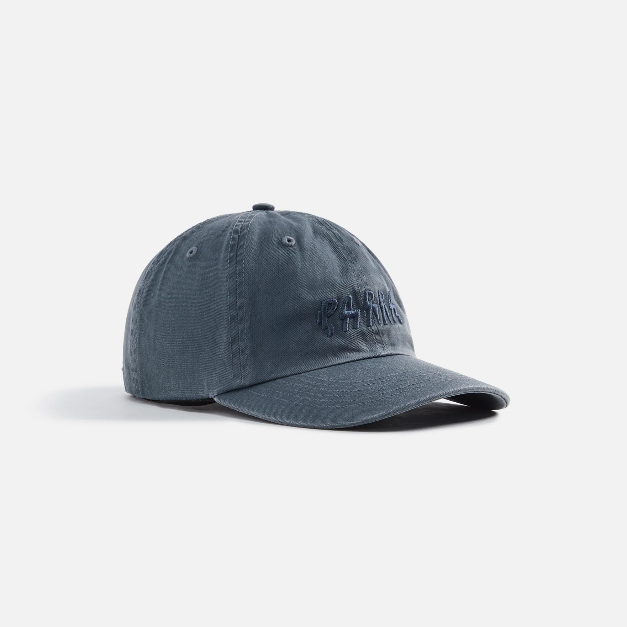 by Parra Shocker Logo 6 Panel Cap - Blue - Image 2
