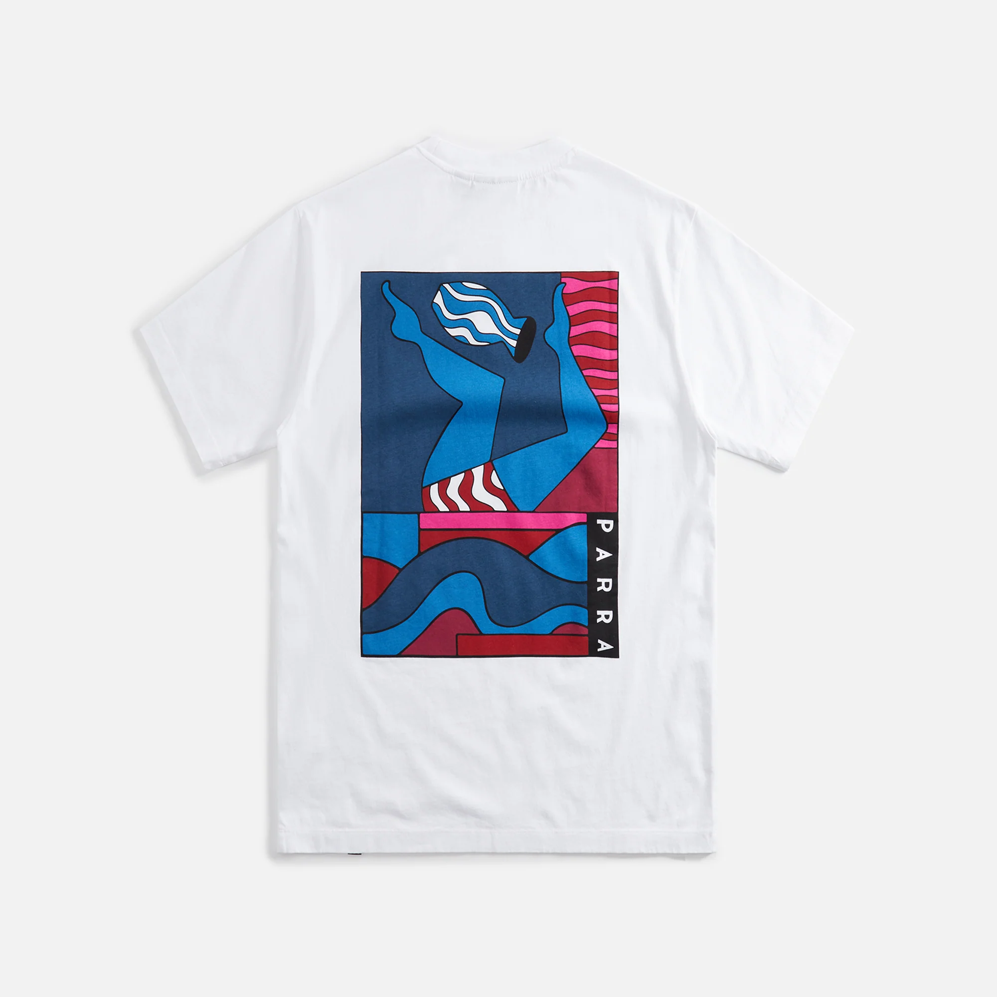 by Parra Kick The Vase Tee - White - Image 2