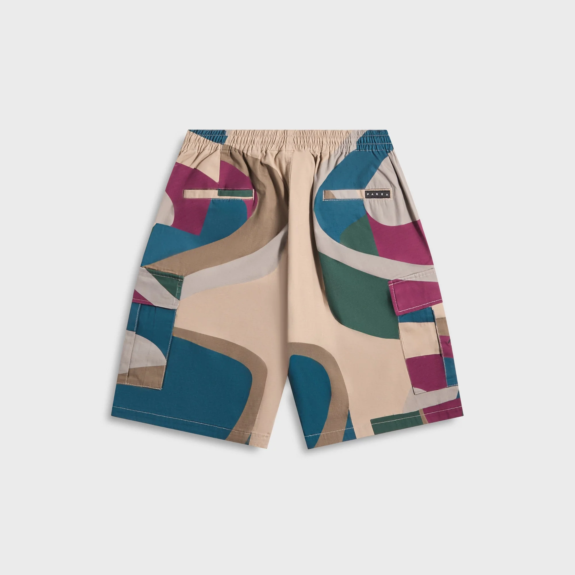by Parra The Wall Camo Shorts - Sand - Image 2