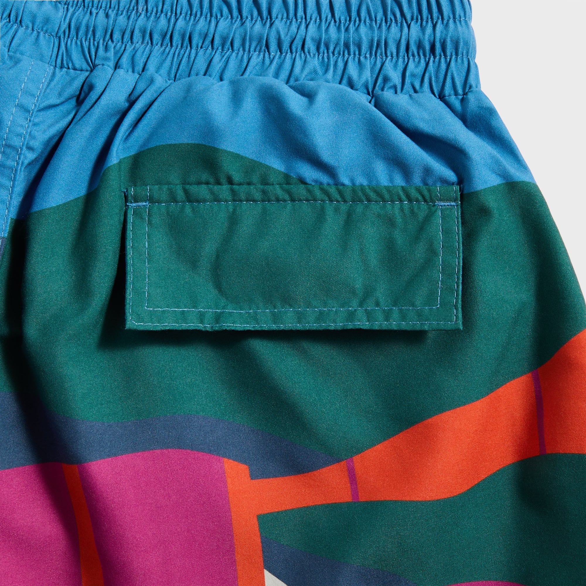 by Parra The Festival Fence Swim Shorts - Blue - Image 3