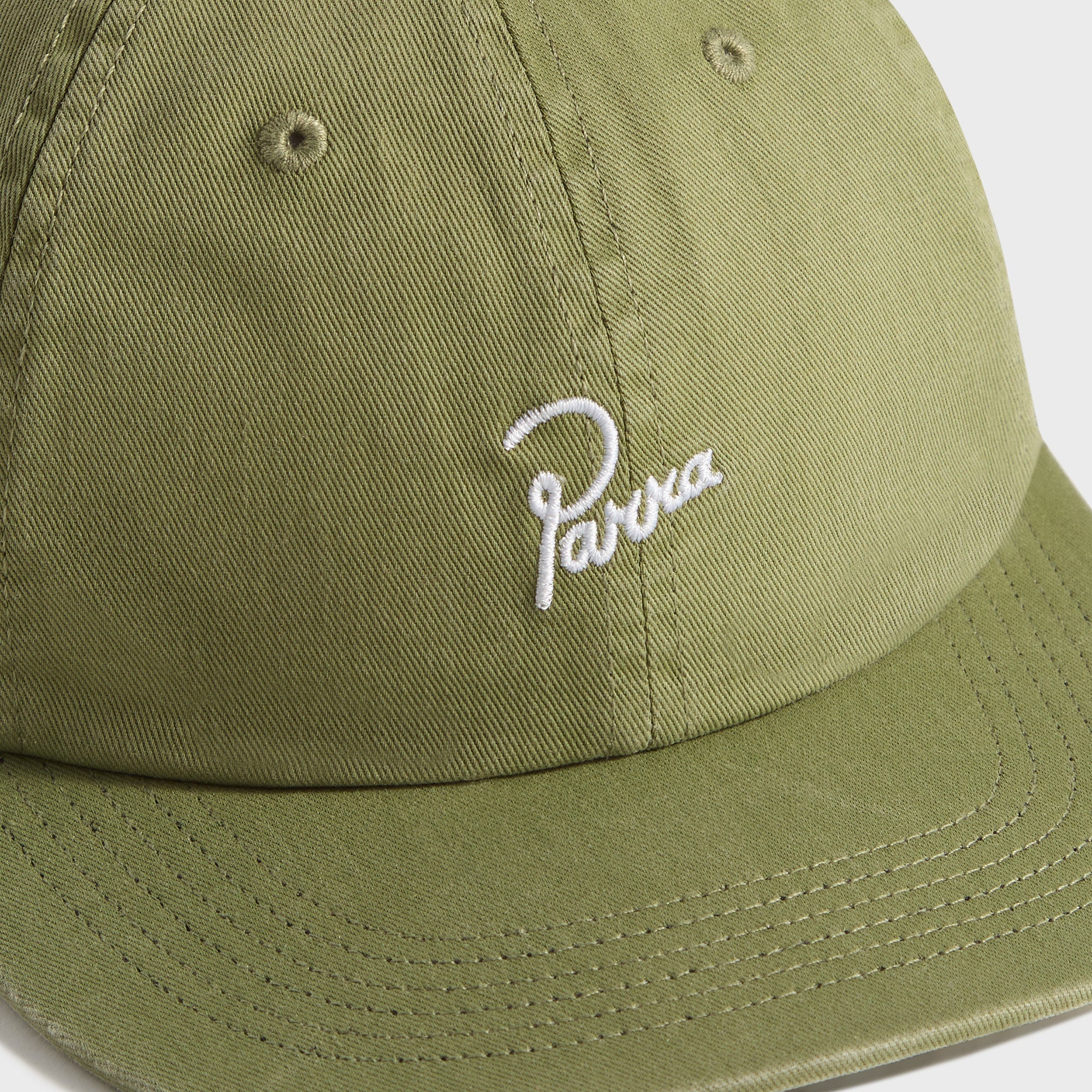 by Parra Signature Six Panel Cap - Green - Image 3
