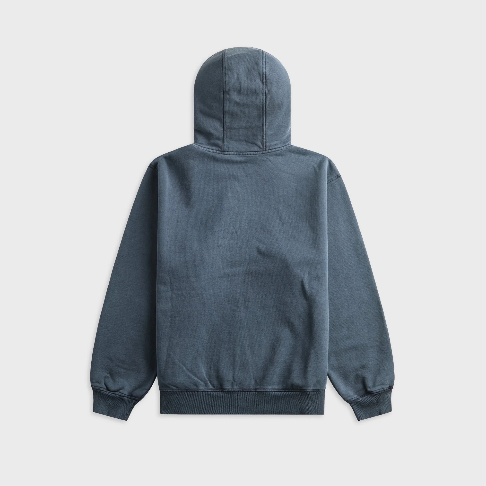 by Parra Not Fade Away Zip Hooded Sweatshirt - Washed Dark Grey - Image 2