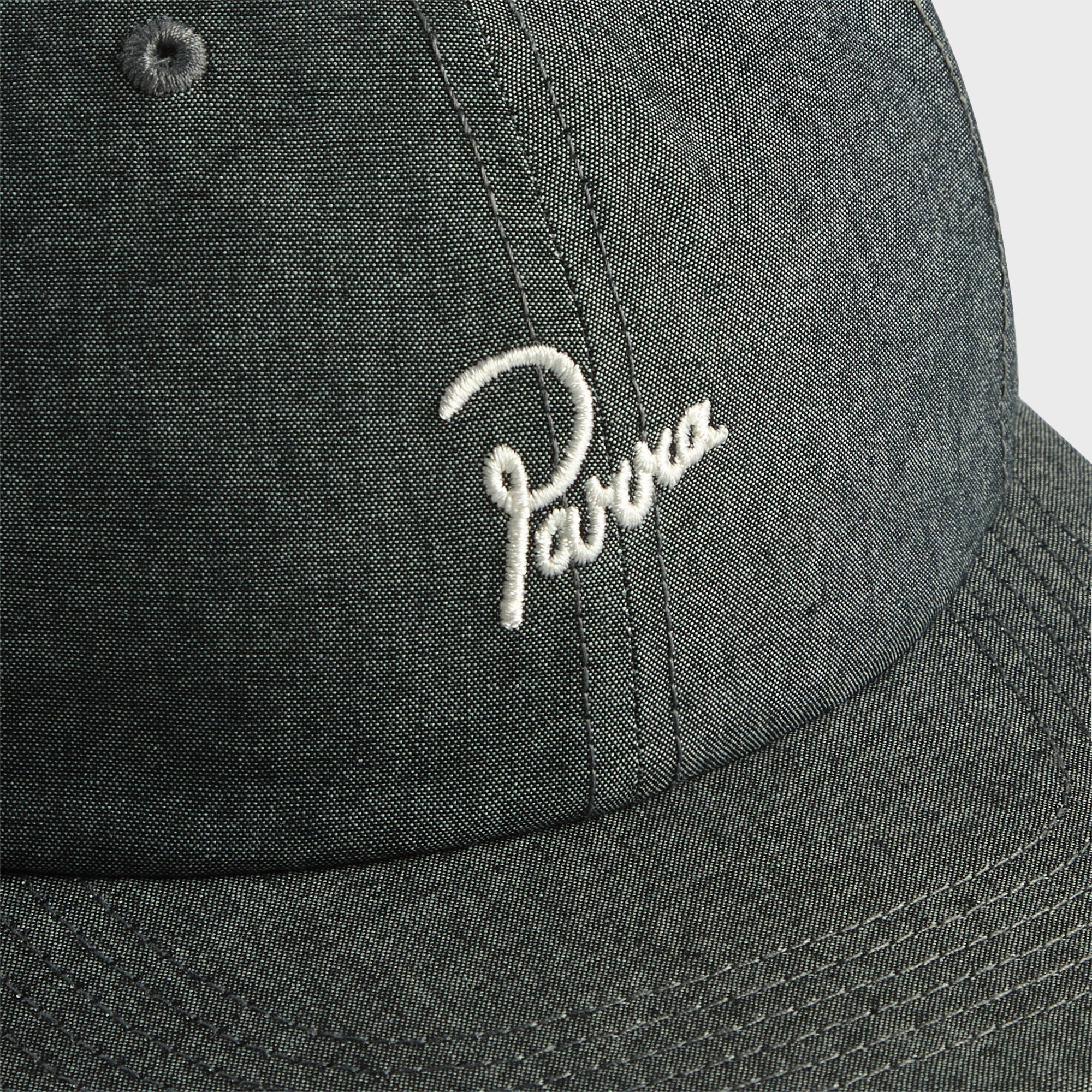 by Parra Signature 6 Panel Cap - Black - Image 3