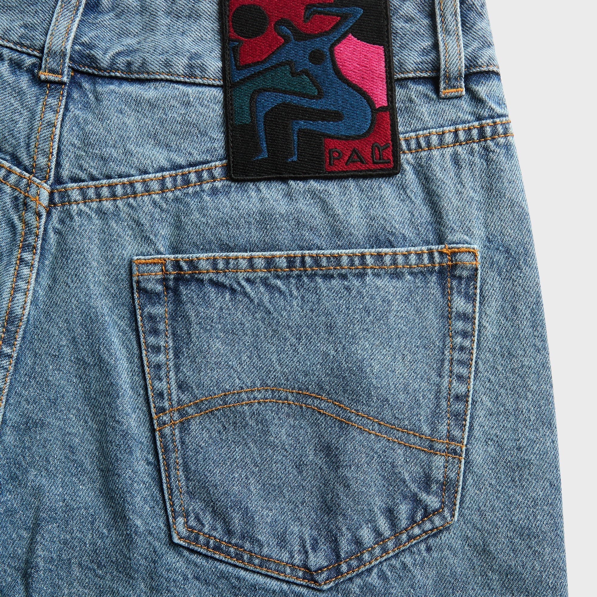 by Parra Washed Up Jean - Washed Blue - Image 3