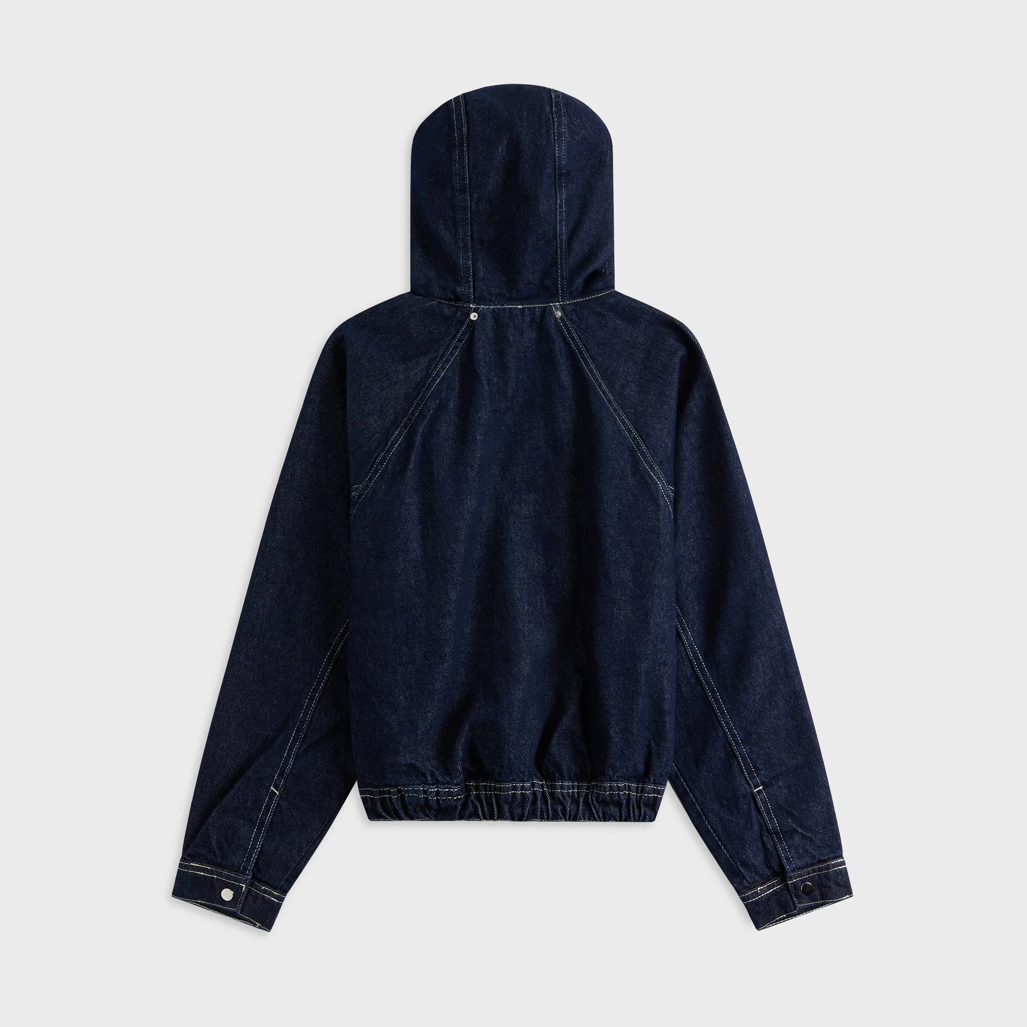 Peachy Den Joan Bomber Jacket - Indigo Rinse - Image 2