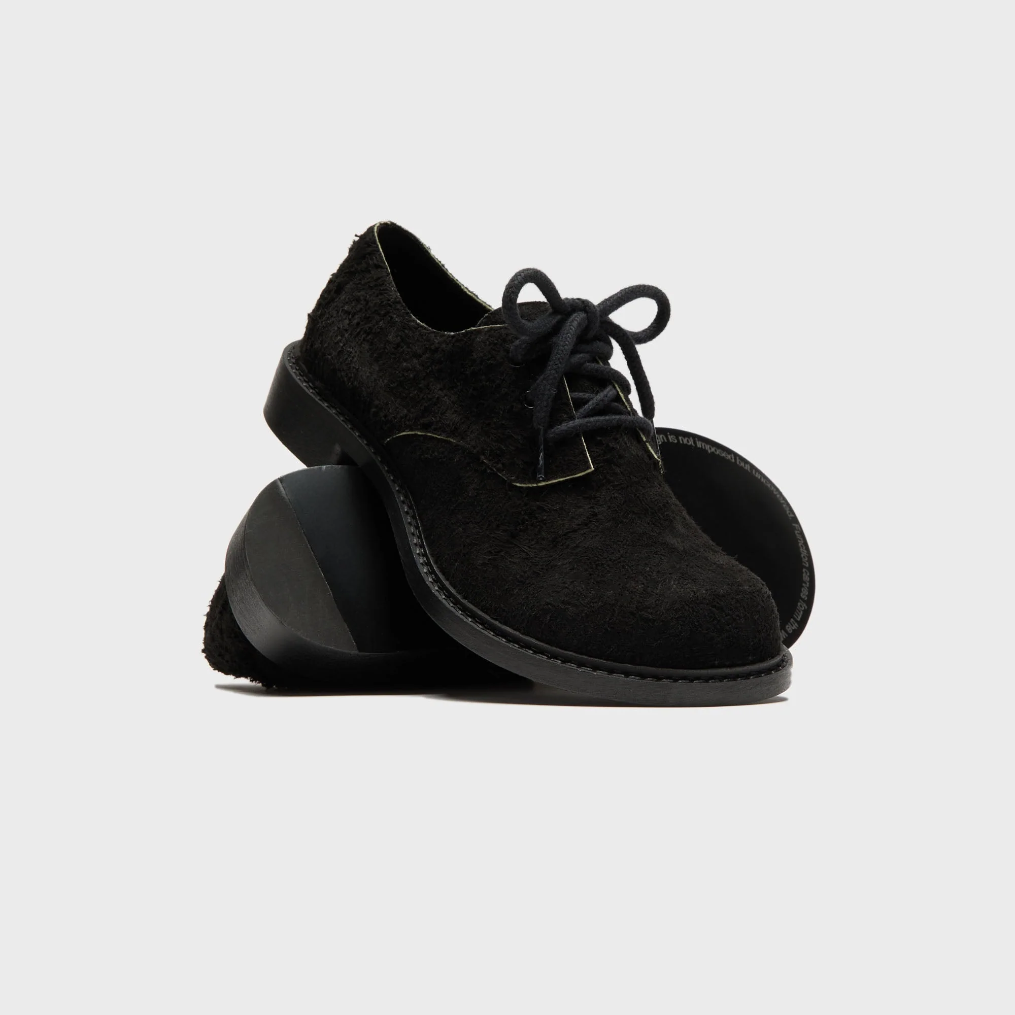 PHILEO 073 Derby Suede Sunrise - Black - Image 6