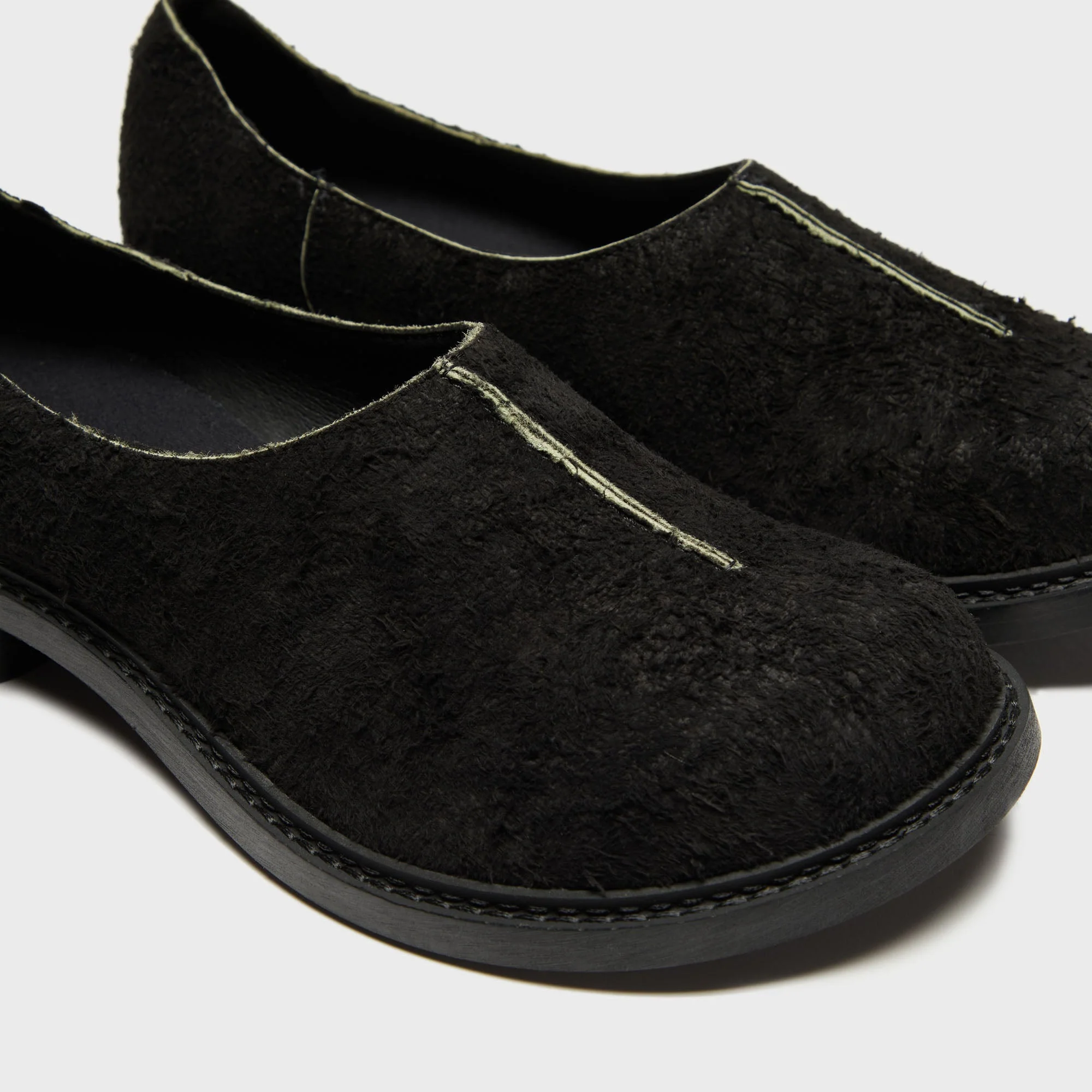 PHILEO 067 Clog Suede Sunrise - Black - Image 4