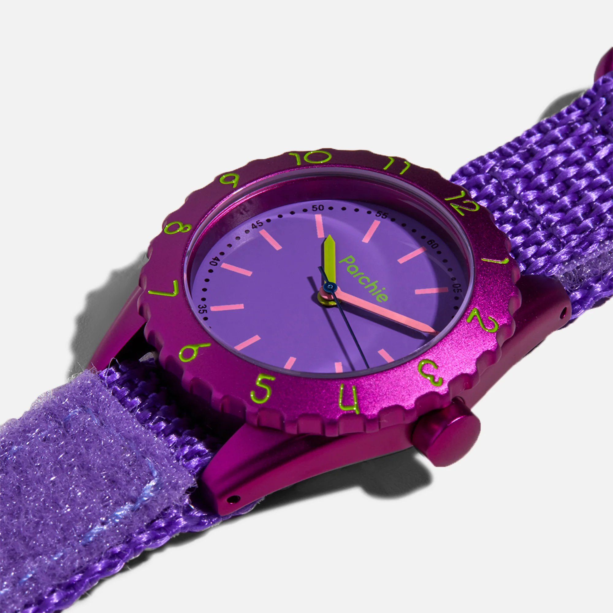 Parchie Kids Dance-Time Watch - Purple / Pink / Neon - Image 2