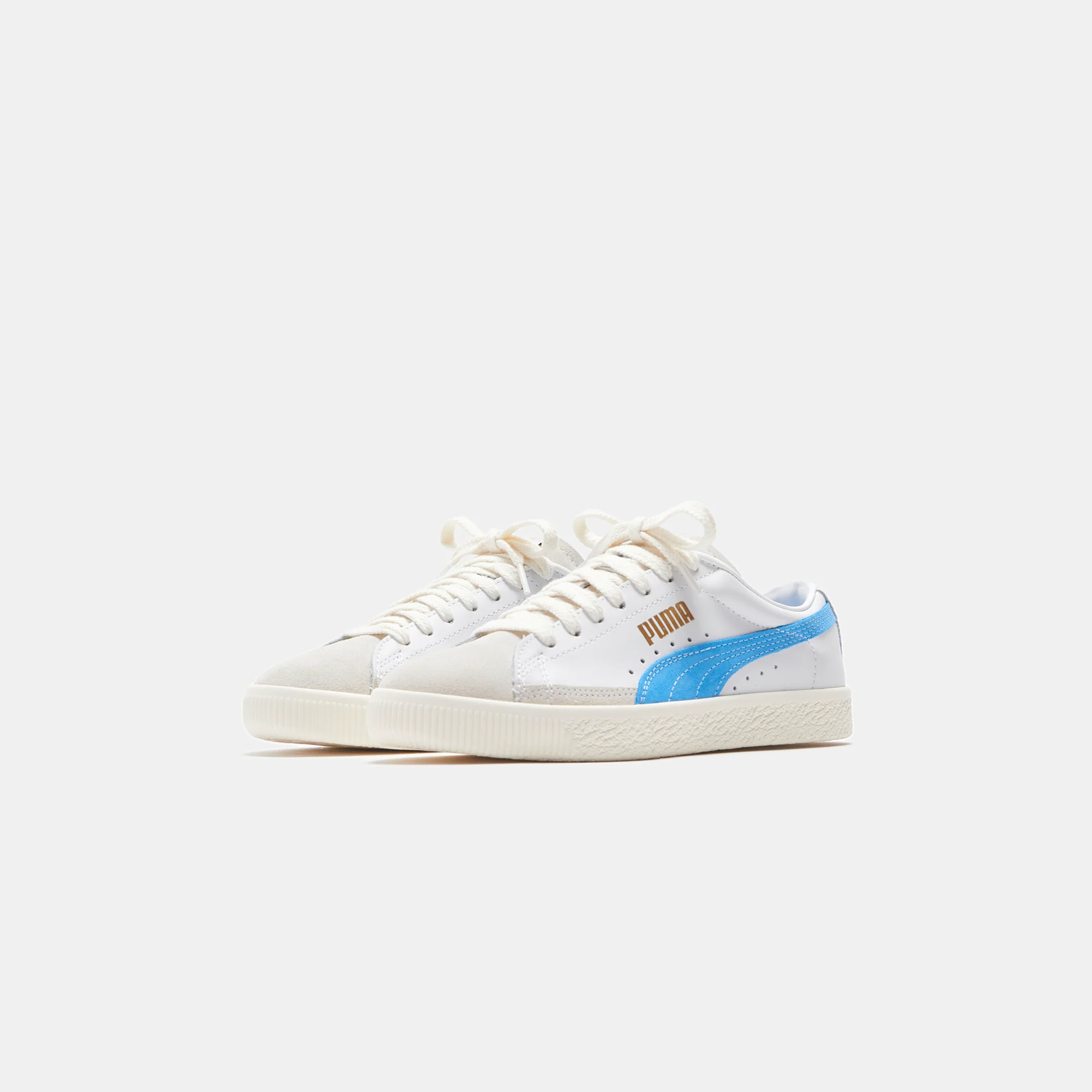 Puma Basket VTG - White / Ocean Dive - Image 2