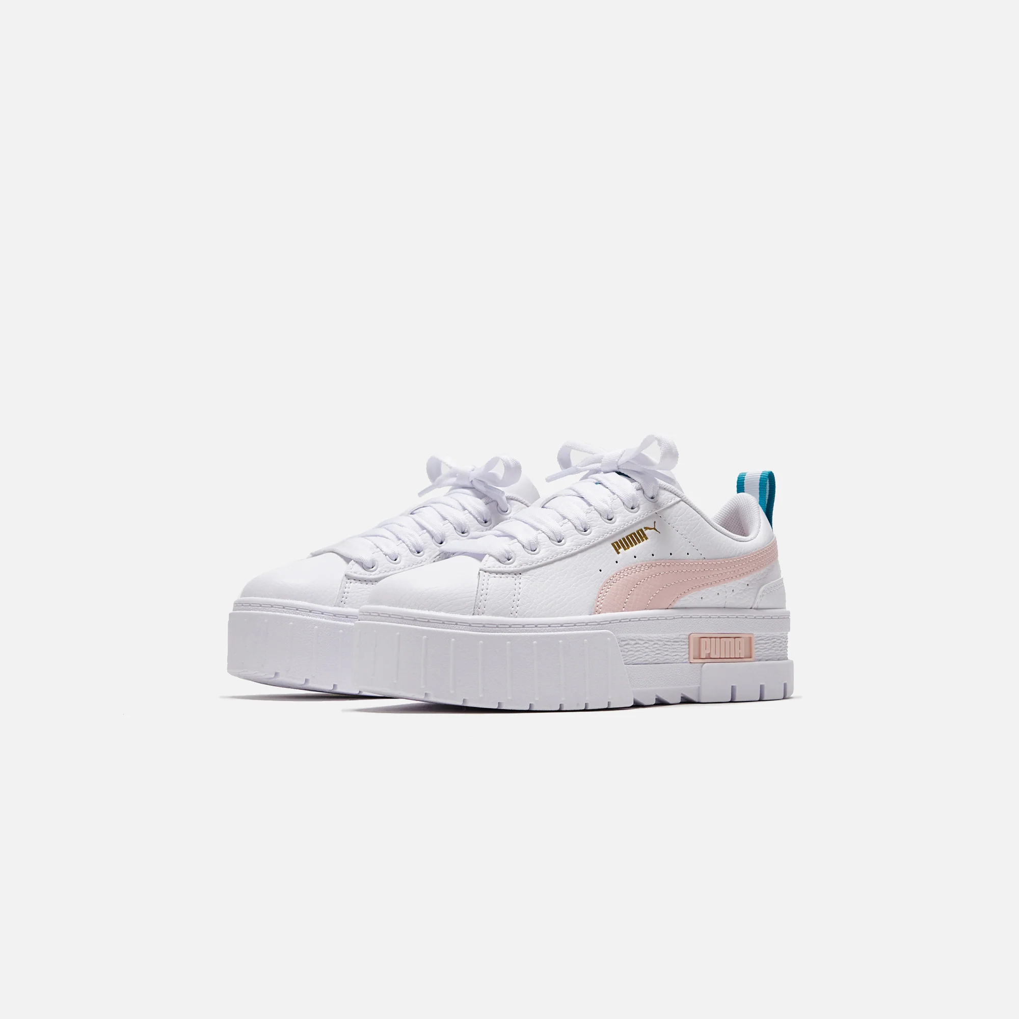 Puma Mayze LTH - Puma White / Chalk Pink Junior - Image 2