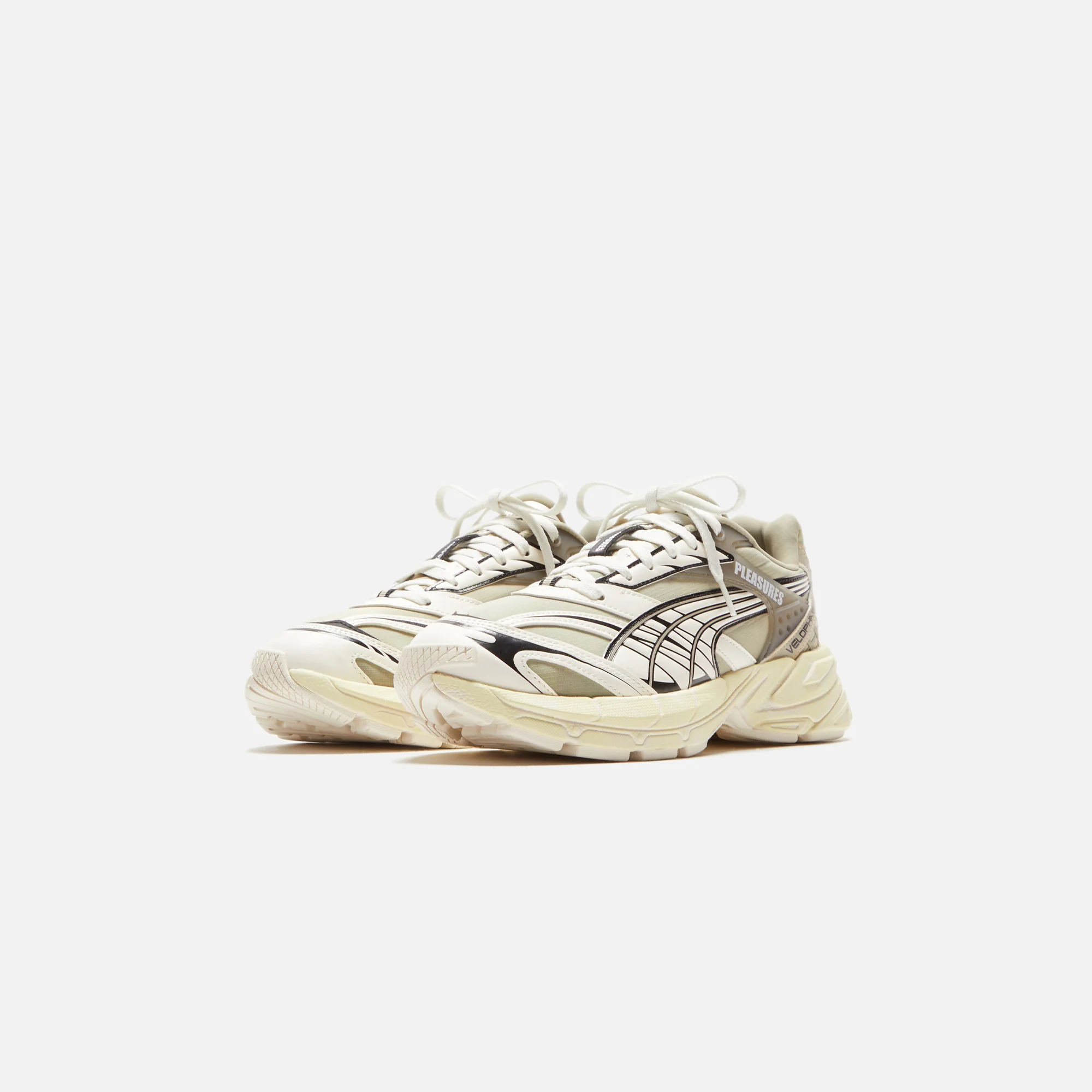 Puma x Pleasures Velophasis Overdyed - Birch Tree / Anise Flo - Image 2