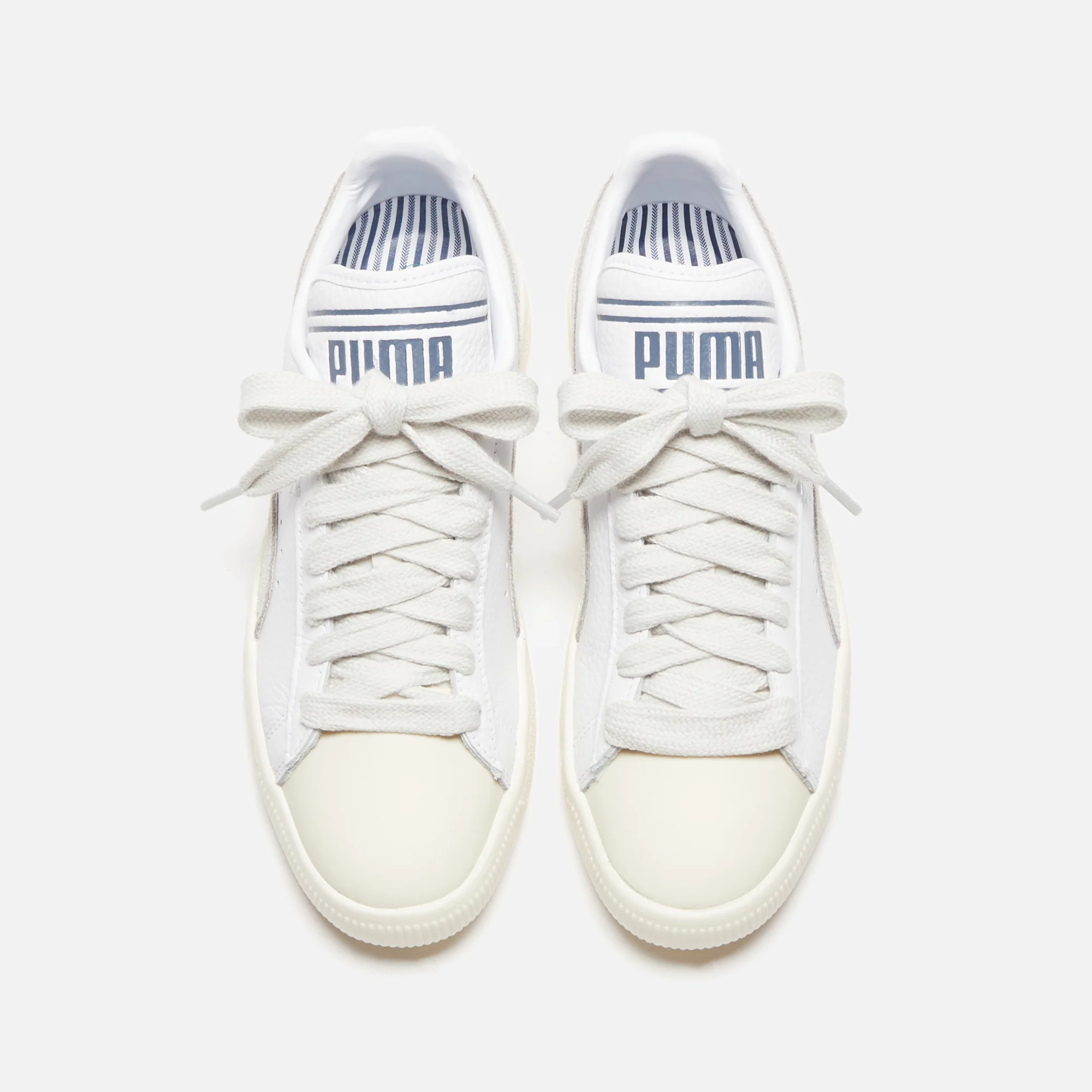 Puma x Rhuigi Clyde - Pristine / Sedate Gray / Puma White - Image 4