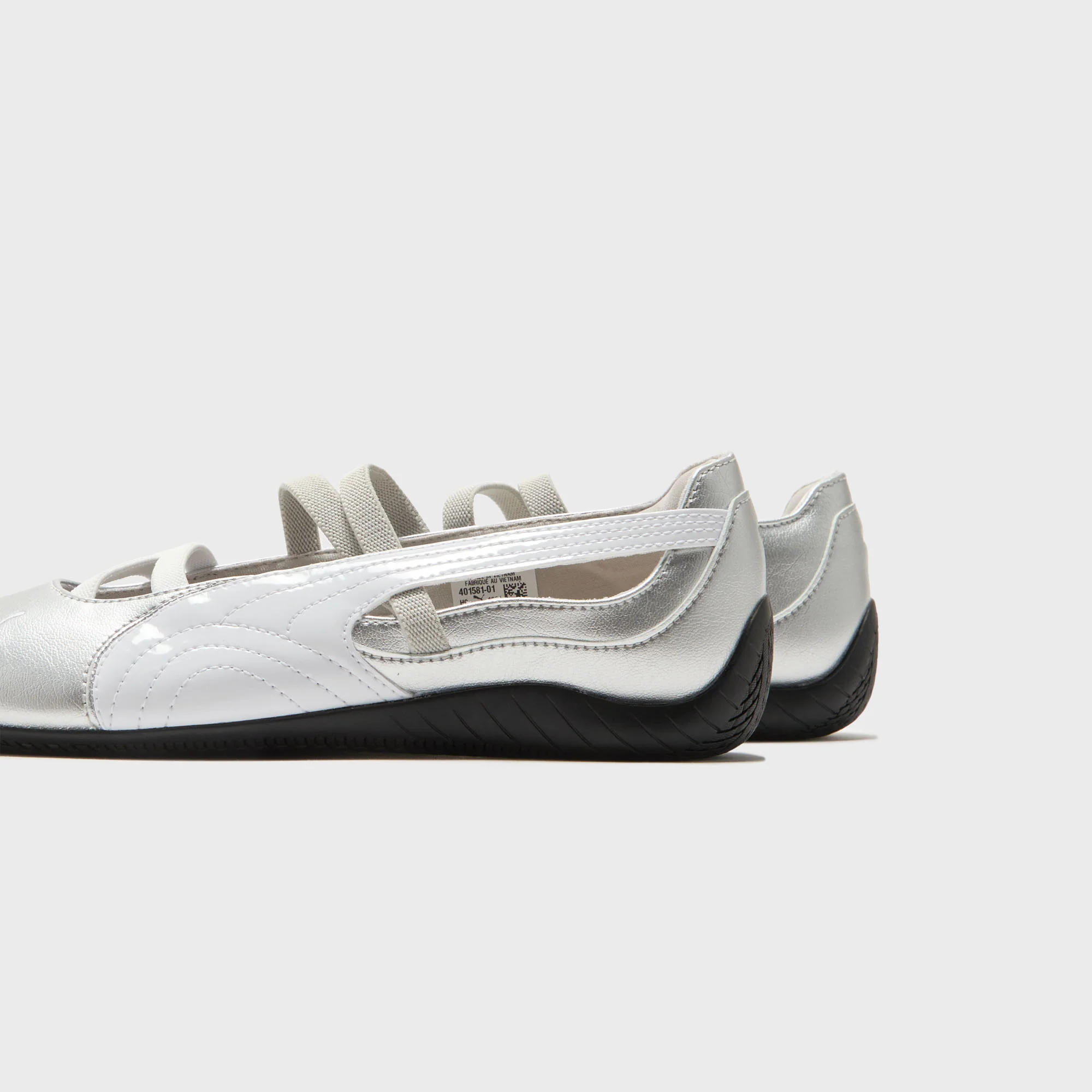 PUMA WMNS Speedcat Ballet Metallic - Puma Silver / Puma White - Image 3