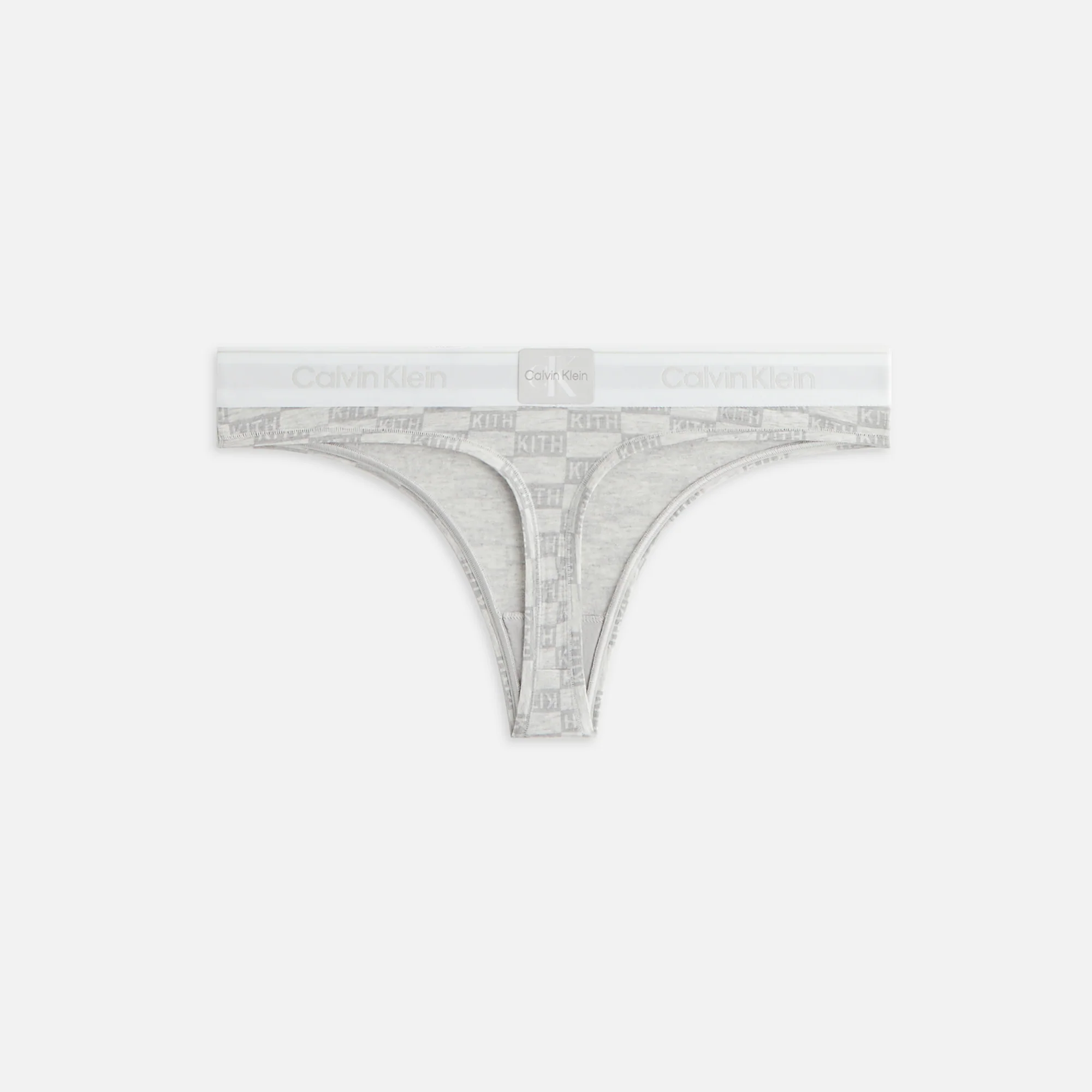 Kith Women for Calvin Klein Thong - Light Heather Grey - Image 2