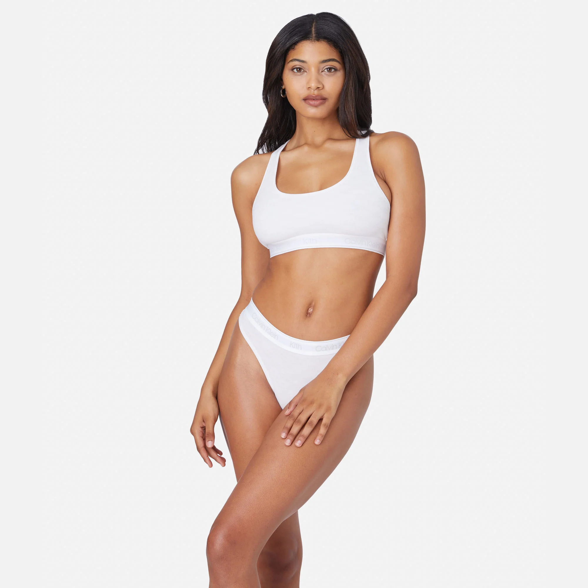 Kith Women for Calvin Klein Thong - White - Image 5