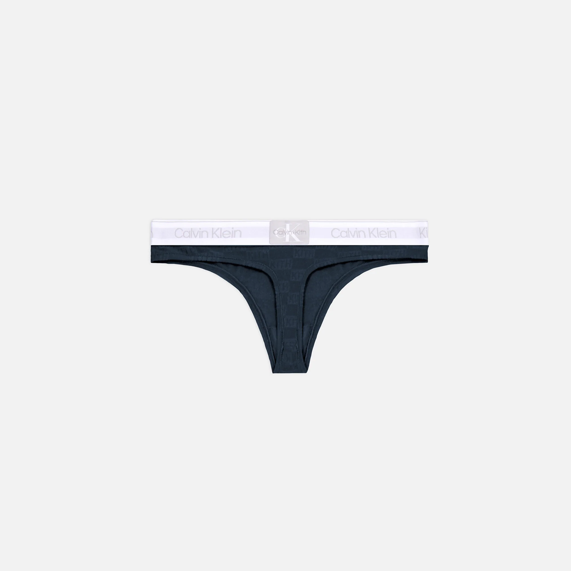 Kith Women for Calvin Klein Classic Thong - Navy Heather - Image 2