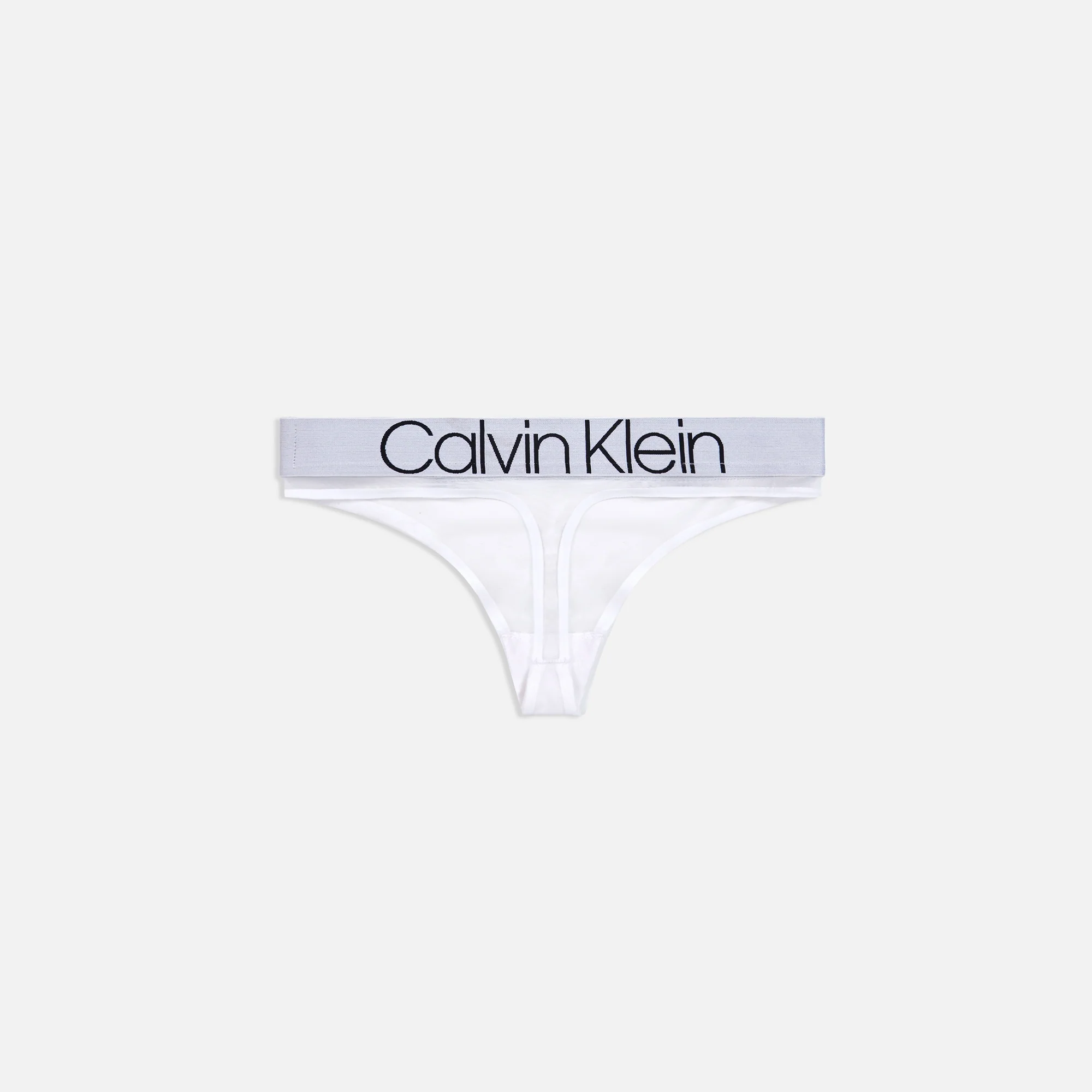 Kith Women for Calvin Klein Mesh Thong - White - Image 2