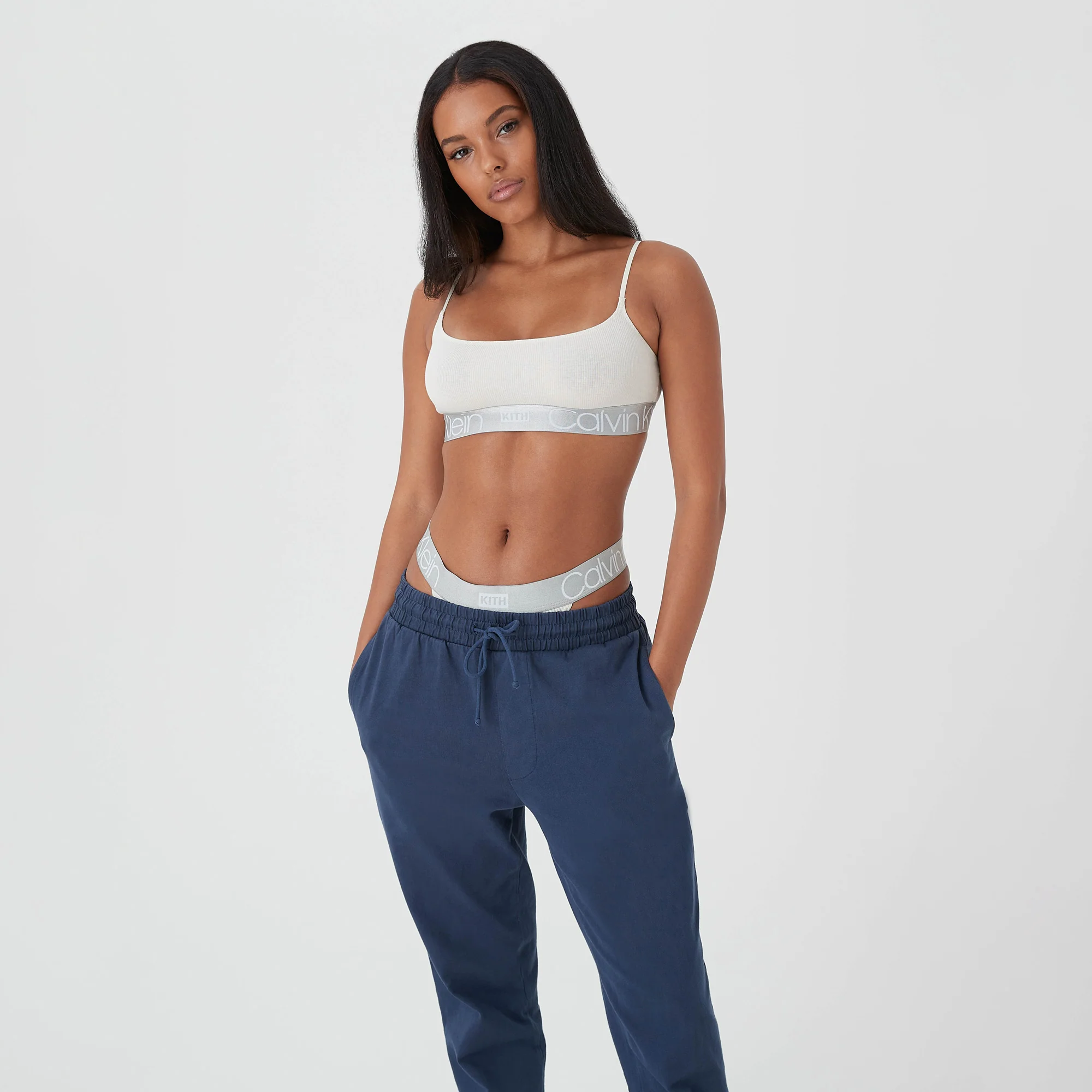 Kith Women for Calvin Klein Seasonal Bralette - Waffle - Image 6