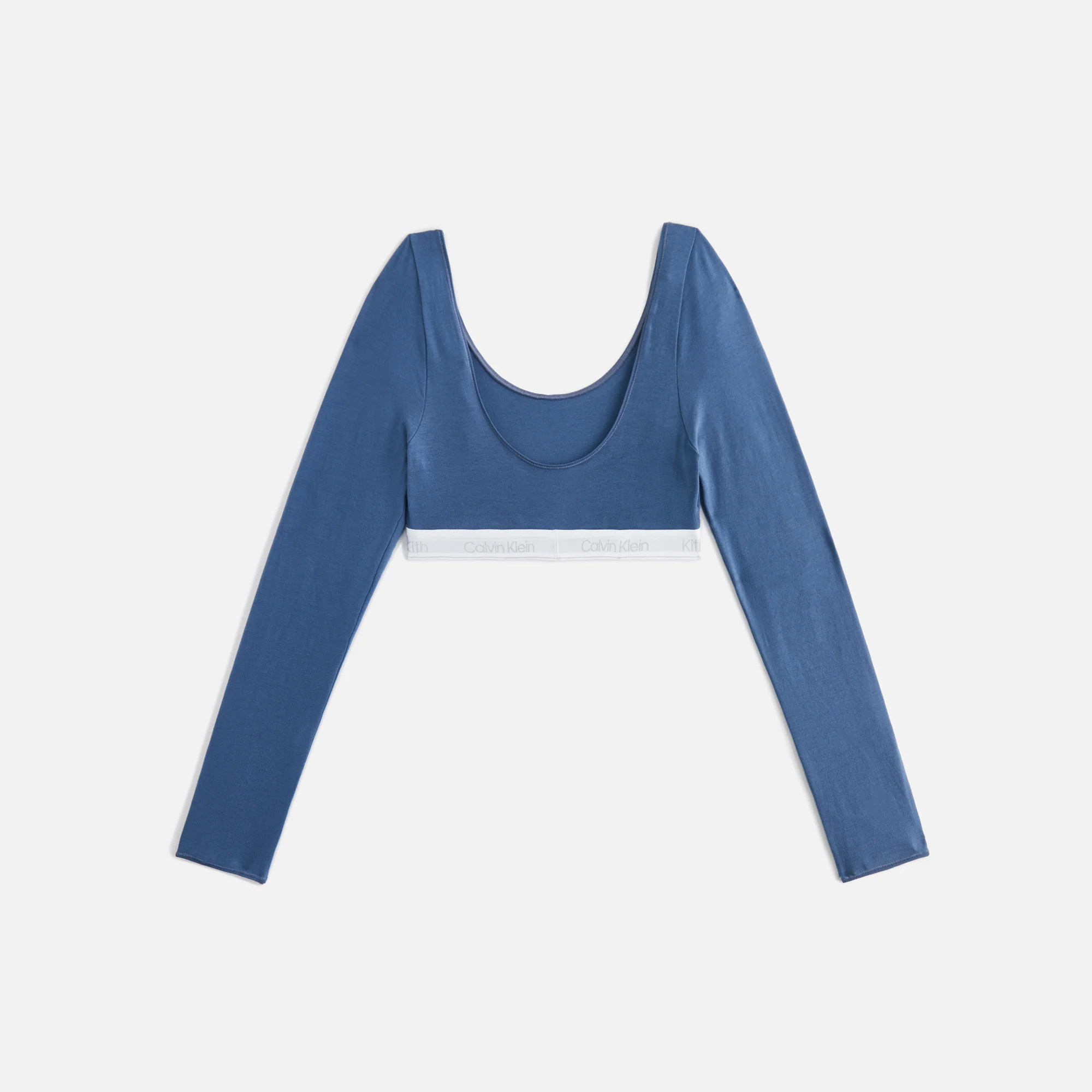 Kith Women for Calvin Klein Seasonal L/S Bralette - Sea - Image 2