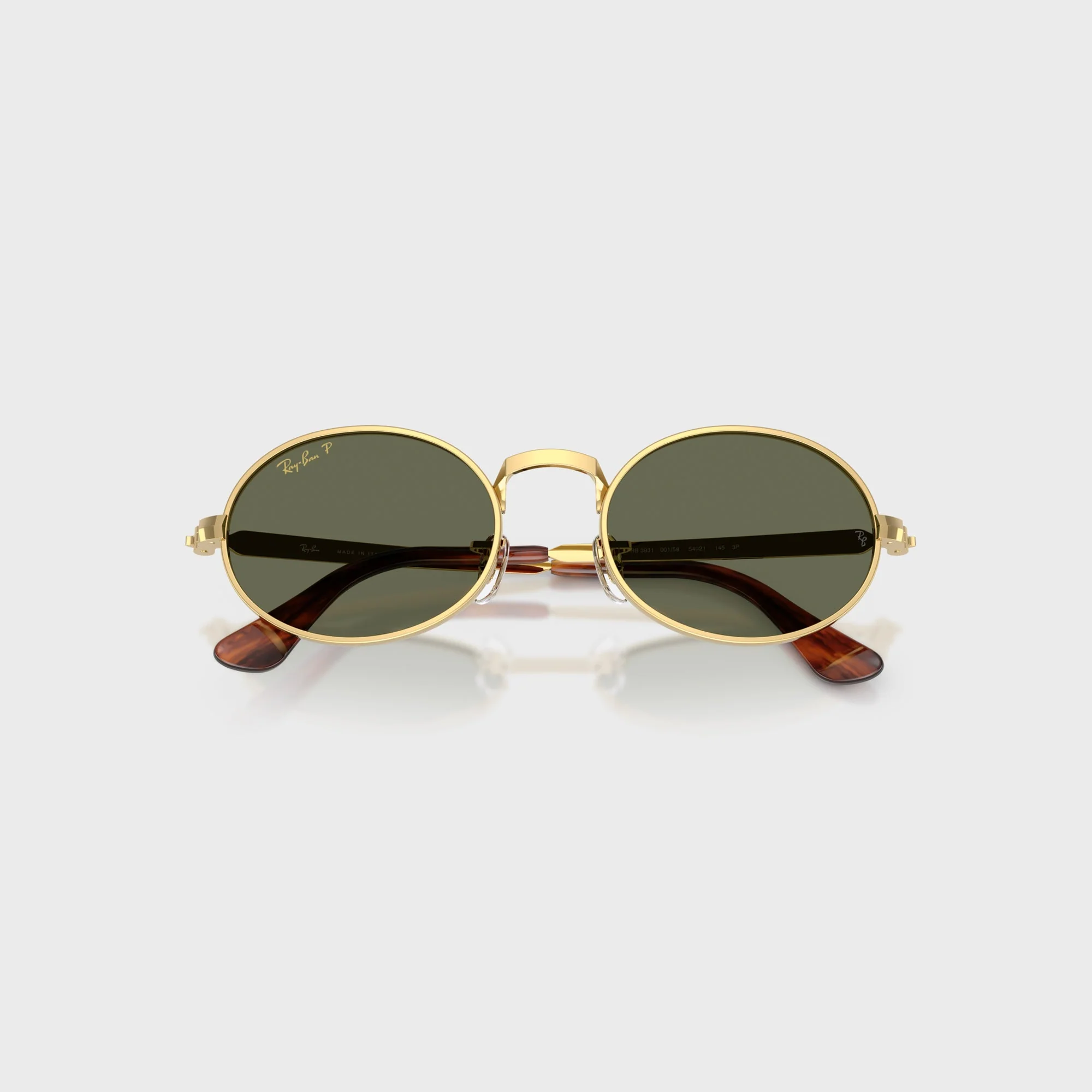 Ray Ban x A$AP ROCKY Bold Metal Sunglasses - Gold / Green - Image 4