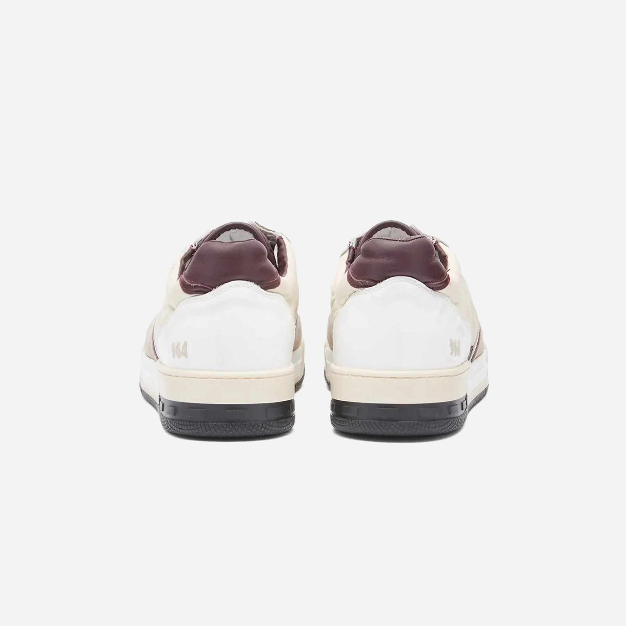 Rhude Racing Sneaker - White / Maroon / Beige - Image 3