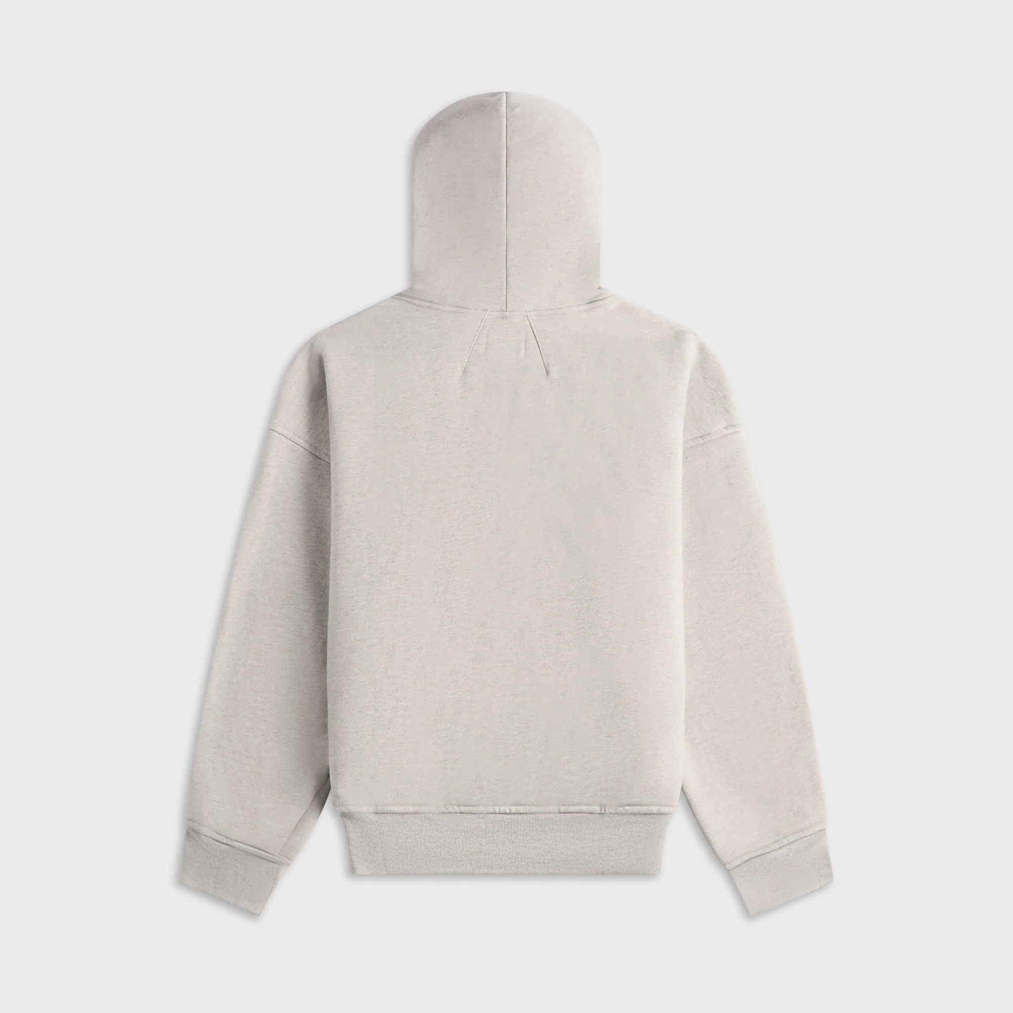 Rhude Youth Of America Zip-Up Hoodie - Heather Grey / Black - Image 2