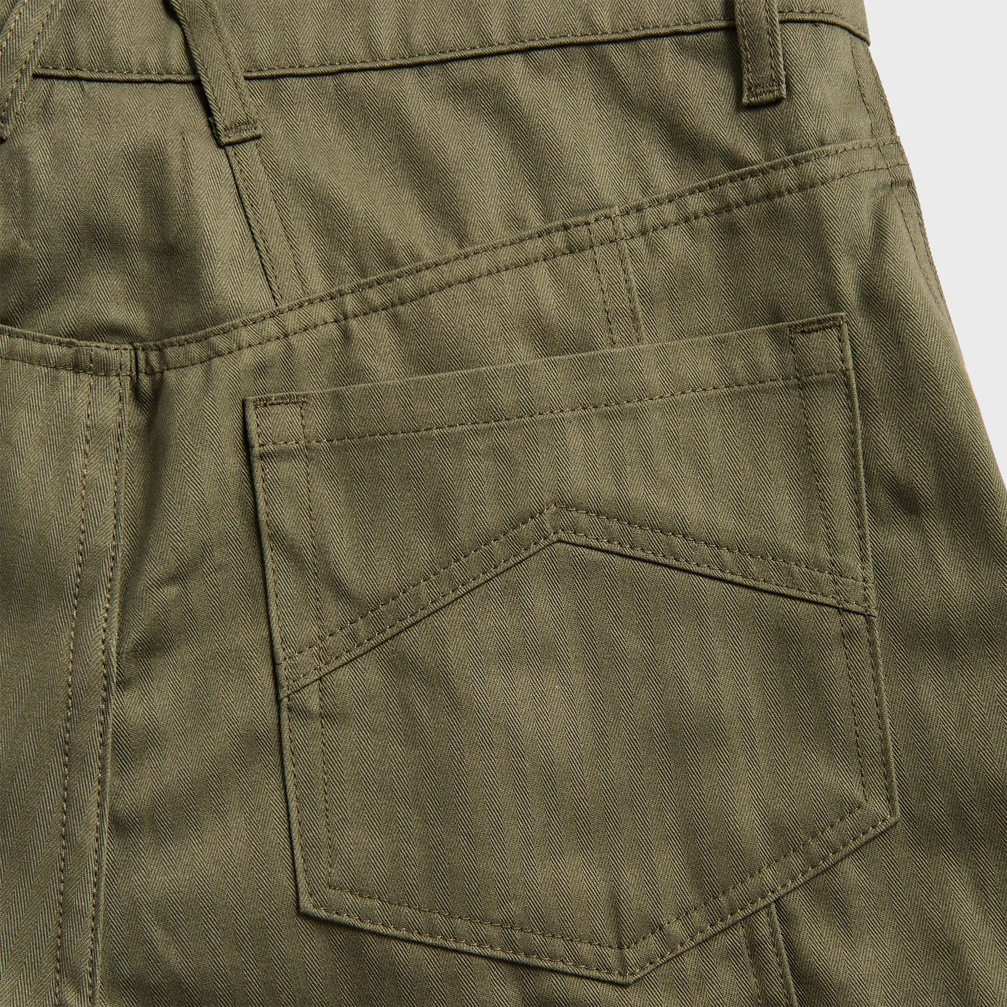 Rhude Desert Cargo Pant - Khaki Green - Image 3