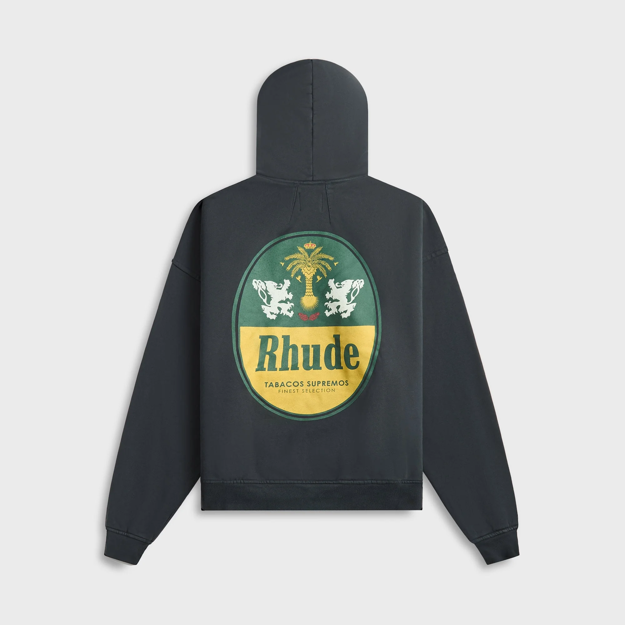 Rhude Tabaco Hoodie - Black - Image 2
